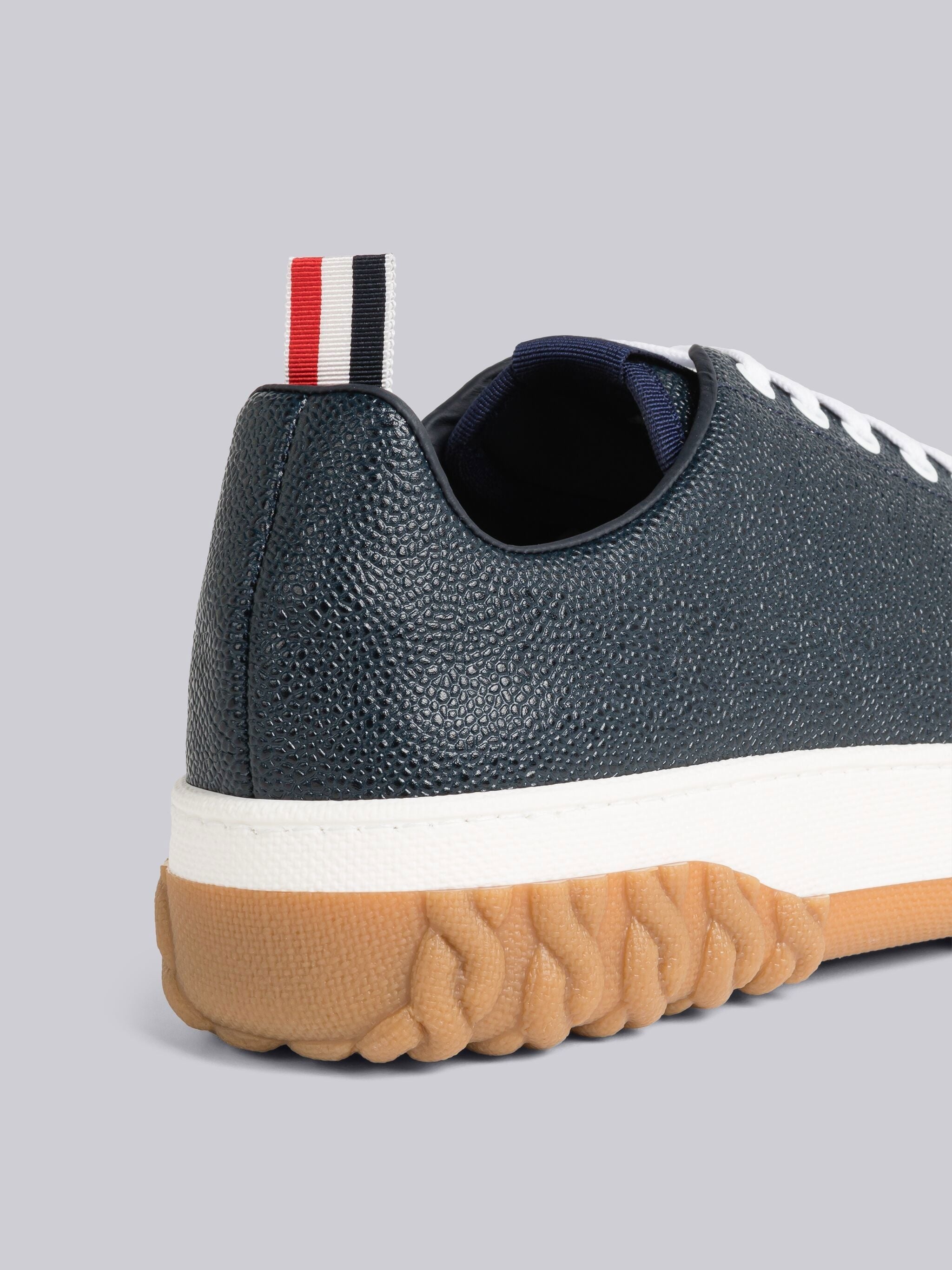 Court pebble-grain sneakers - 4