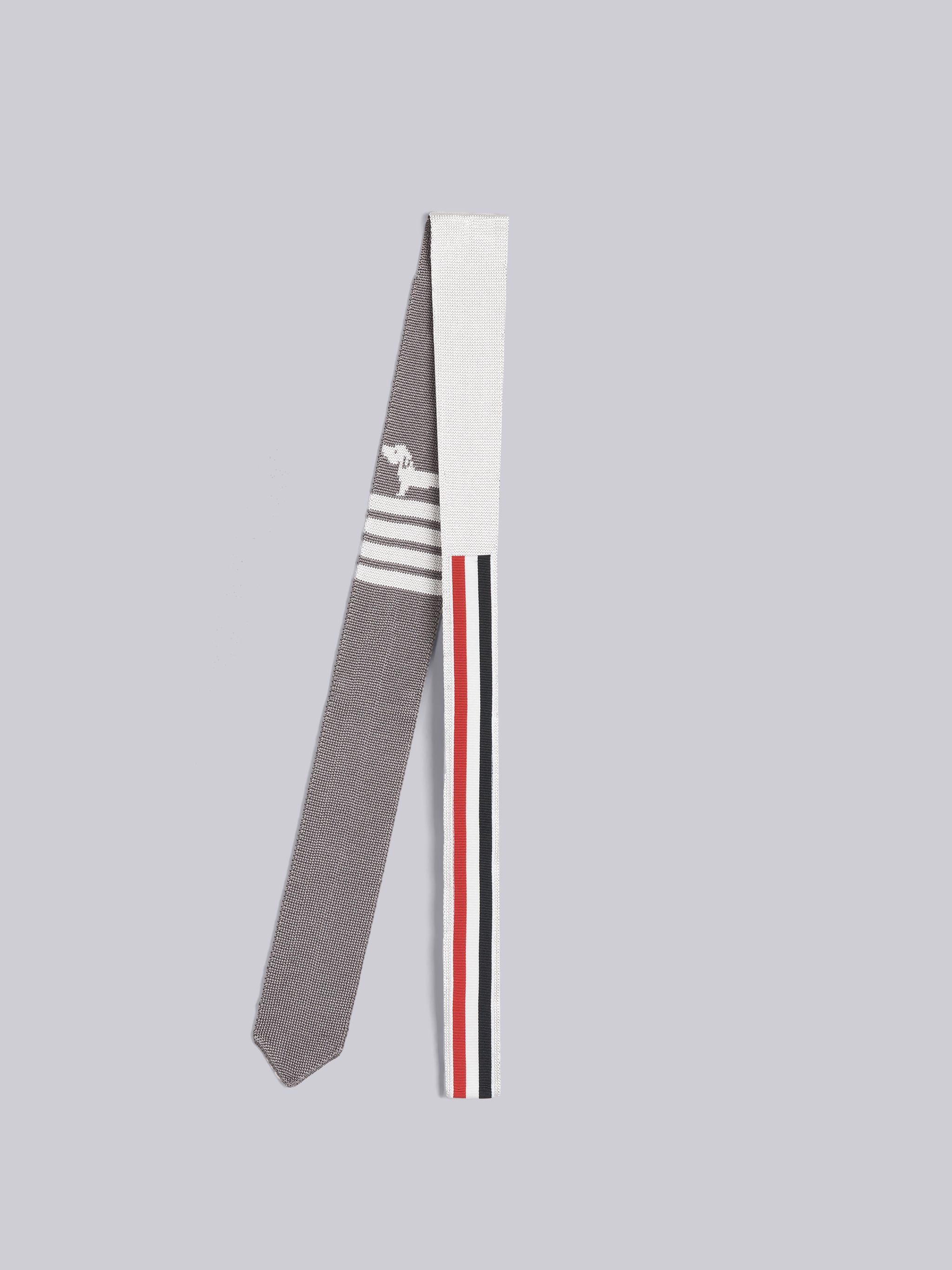 Hector Icon Silk Jacquard 4-Bar Knit Tie - 3