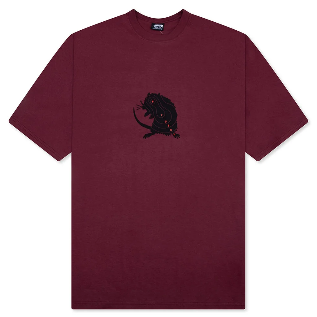 LONG RANGE TEE - WINE - 1