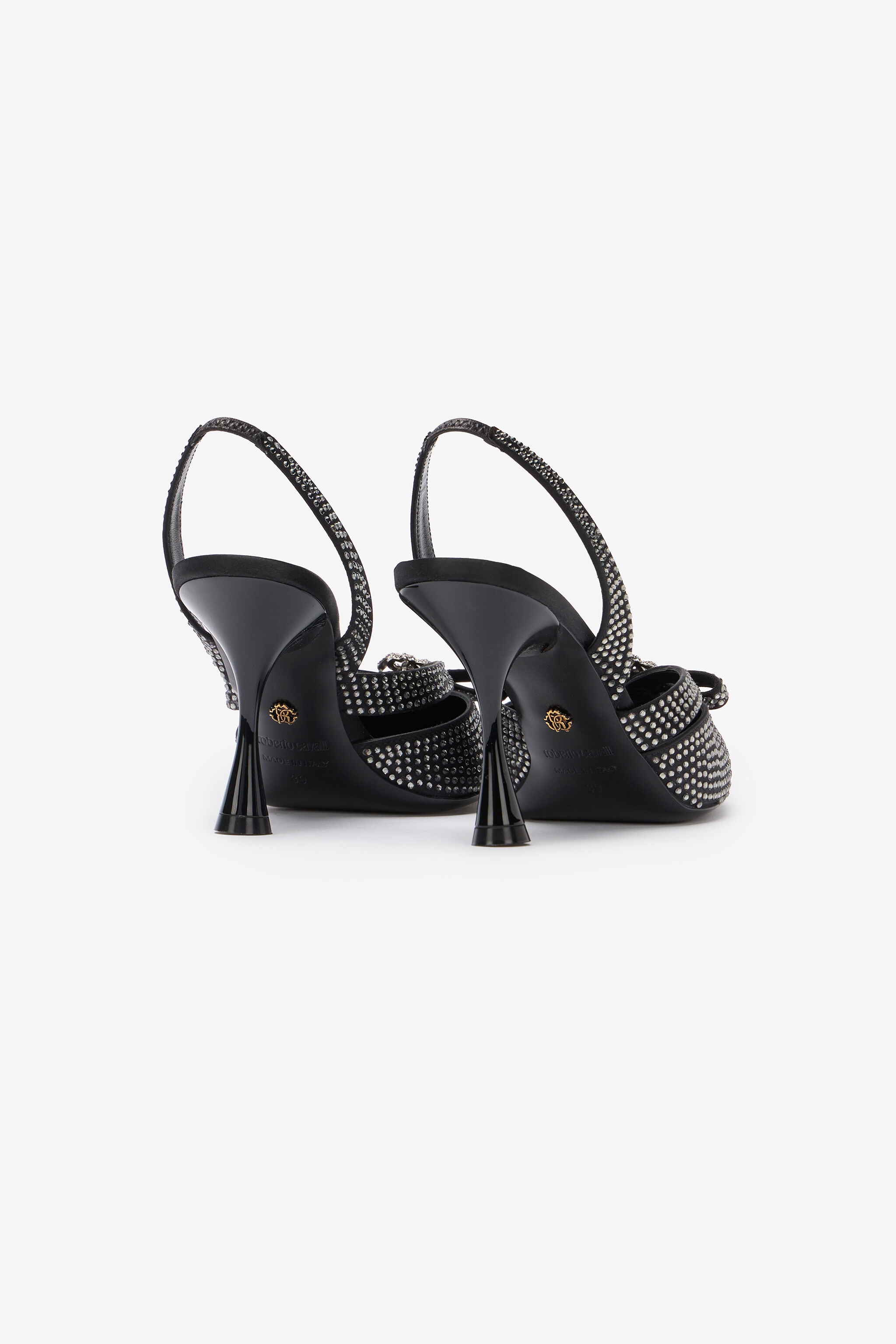 Slingbacks With Rhinestones - 3
