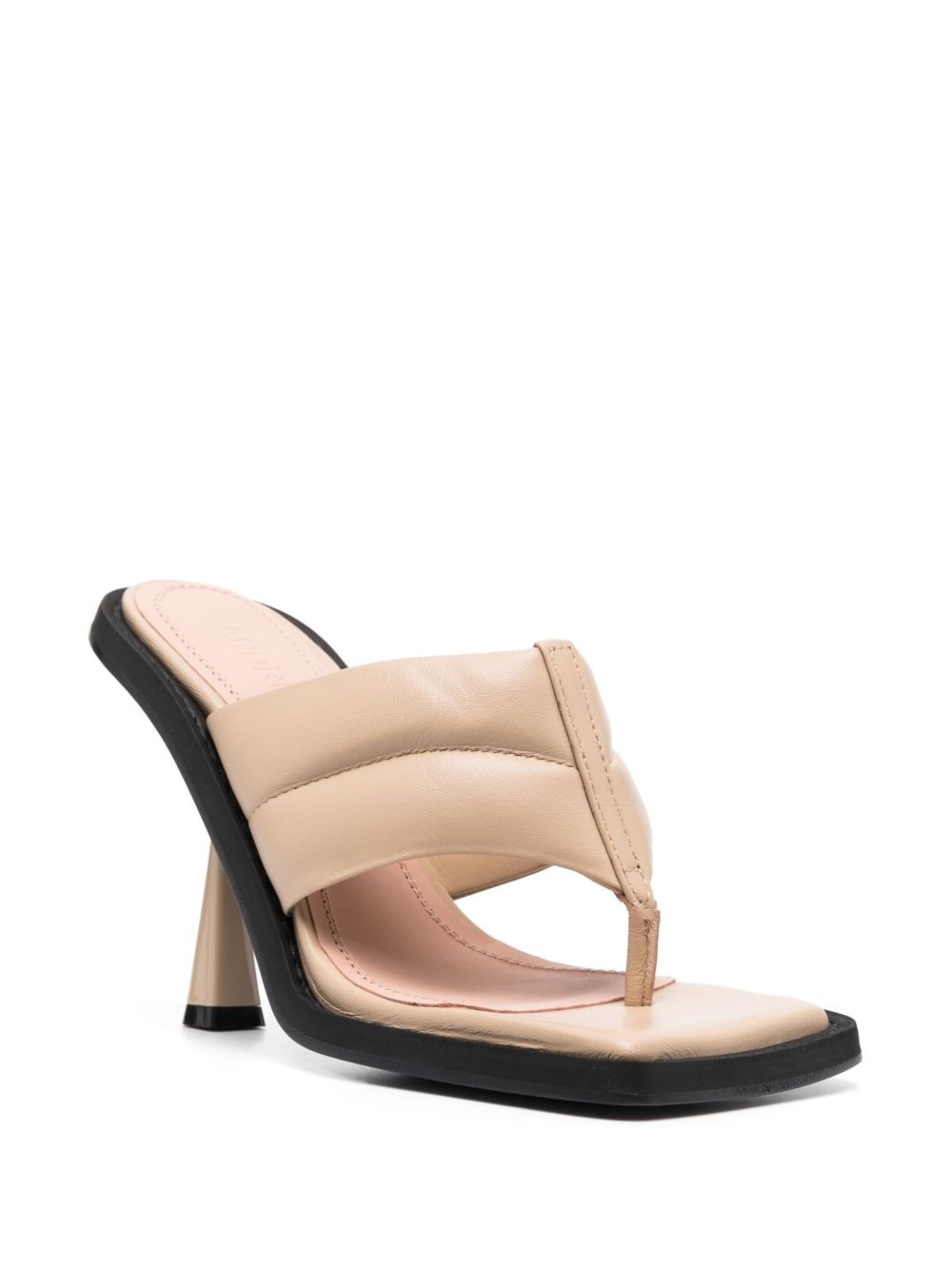 120mm leather mules - 2