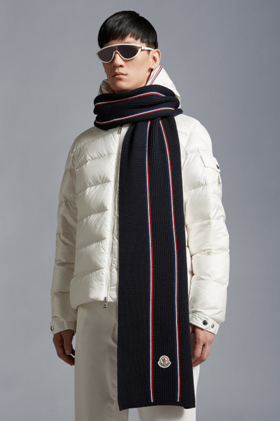 Moncler Tricolor Wool Scarf outlook