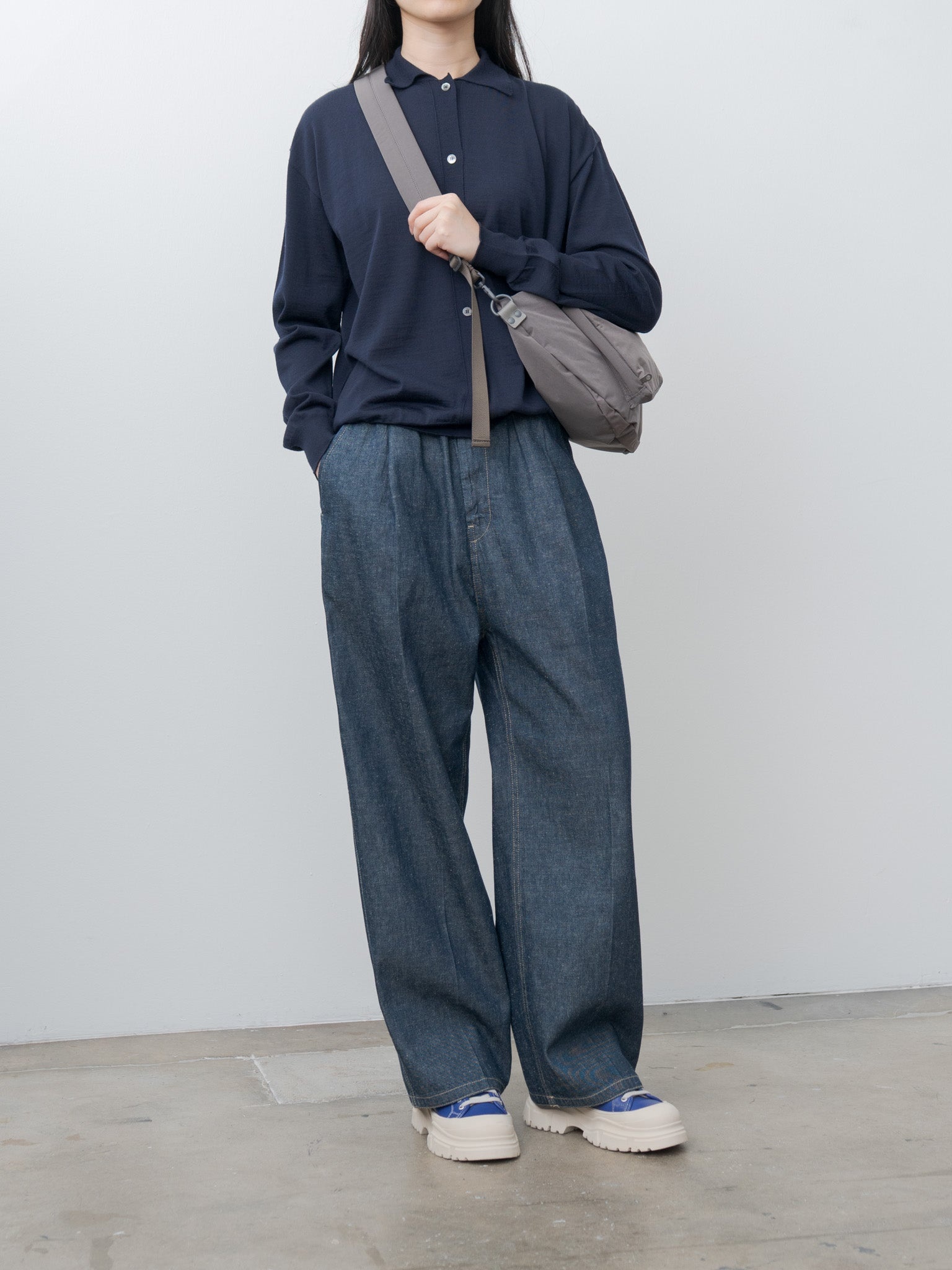 Pass Denim Trousers - Blue - 5