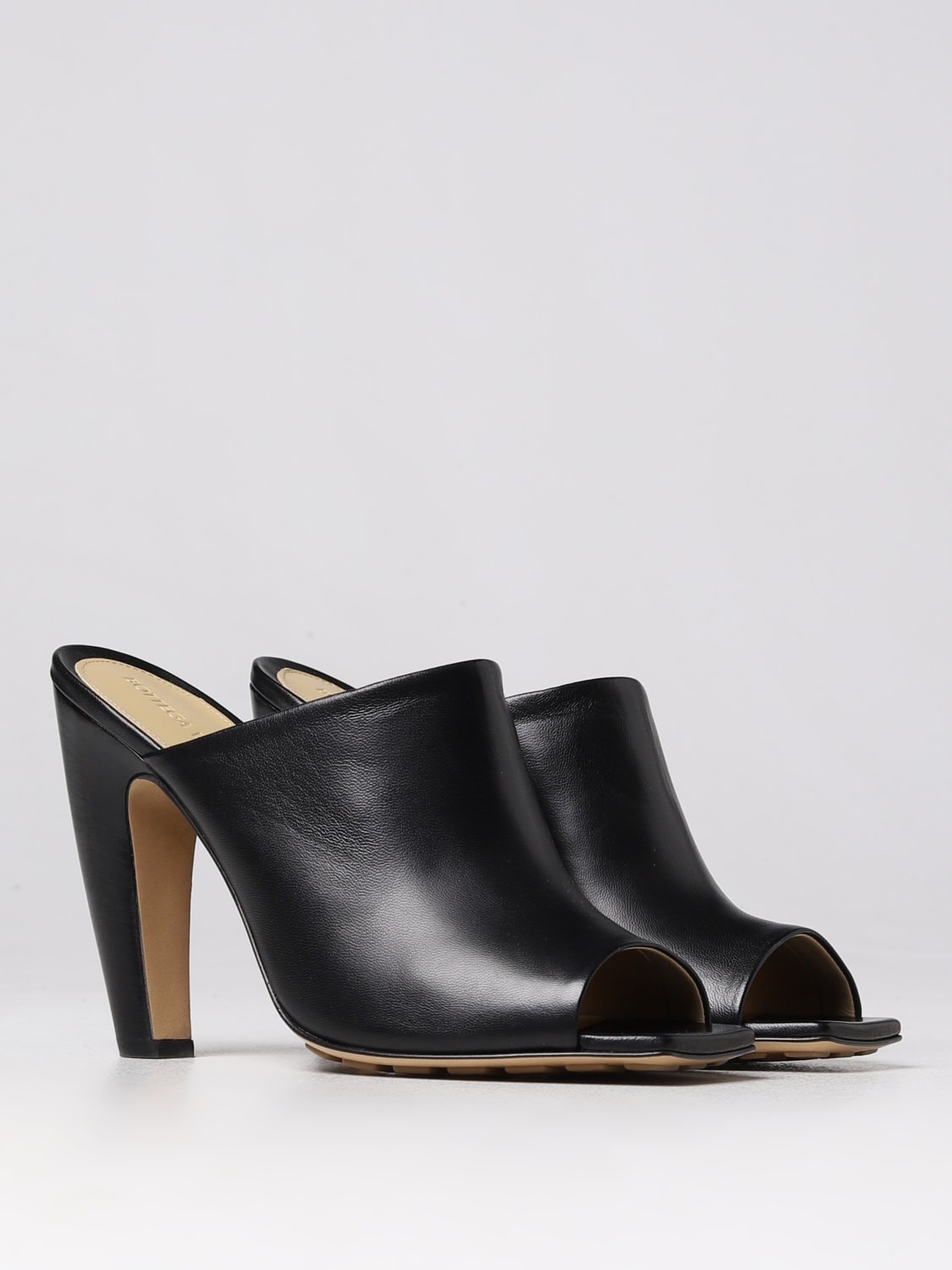 Bottega Veneta Canalazzo mules in leather - 2