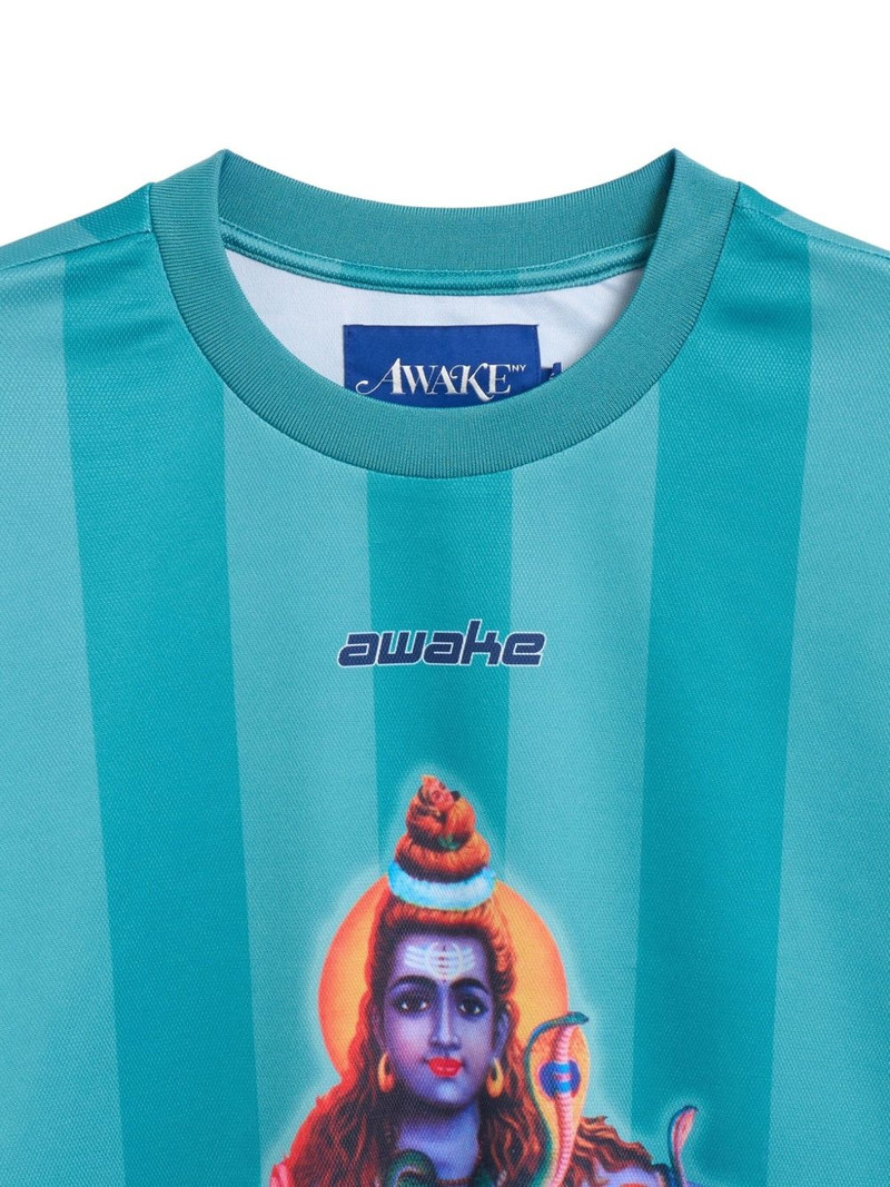 graphic jersey T-shirt 4