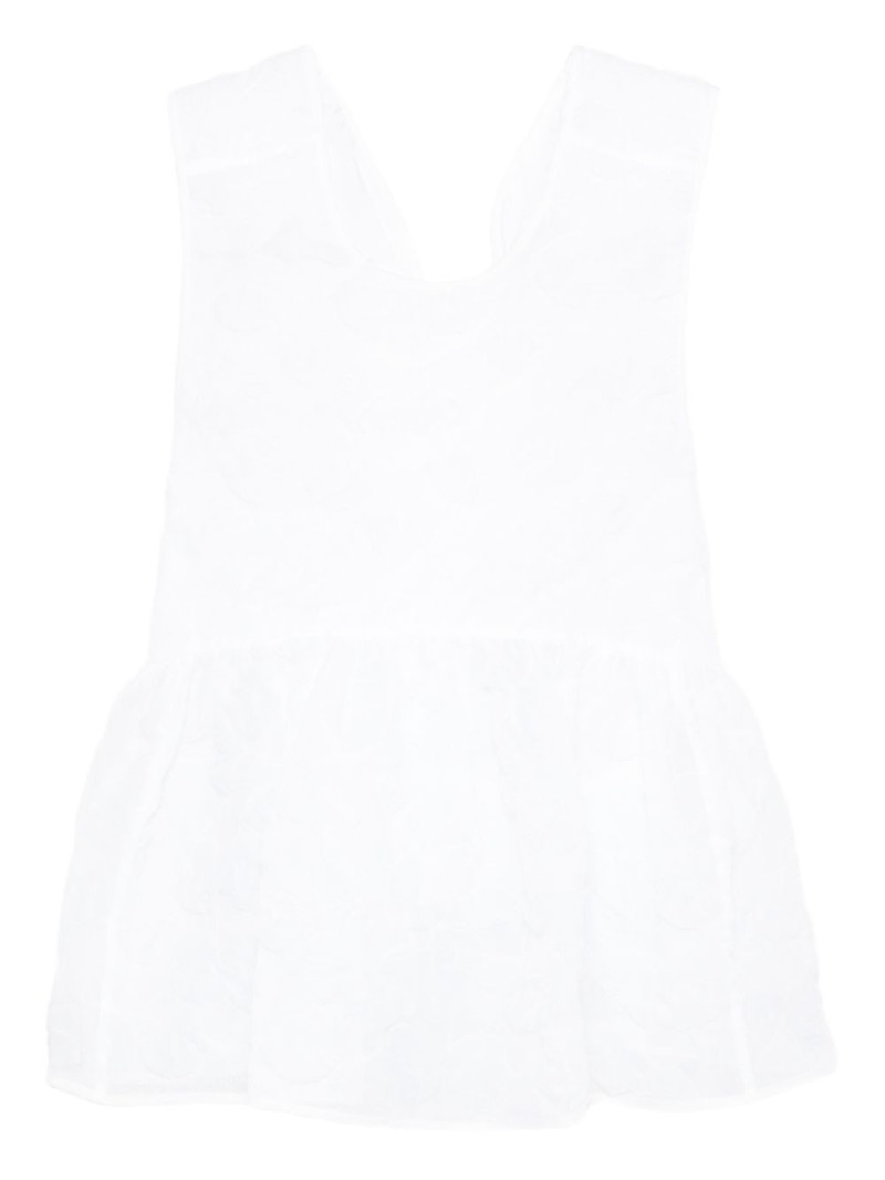 Cora peplum top 1