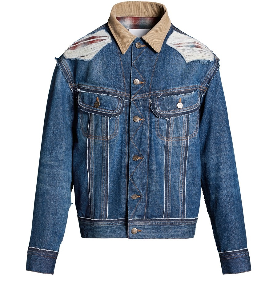 Pendleton denim jacket - 1