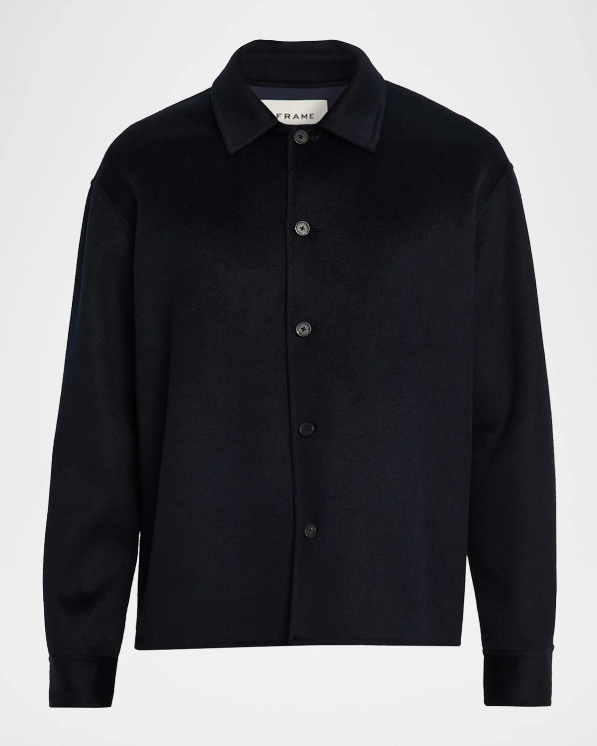 Men's Double-Face Wool Overshirt - 1