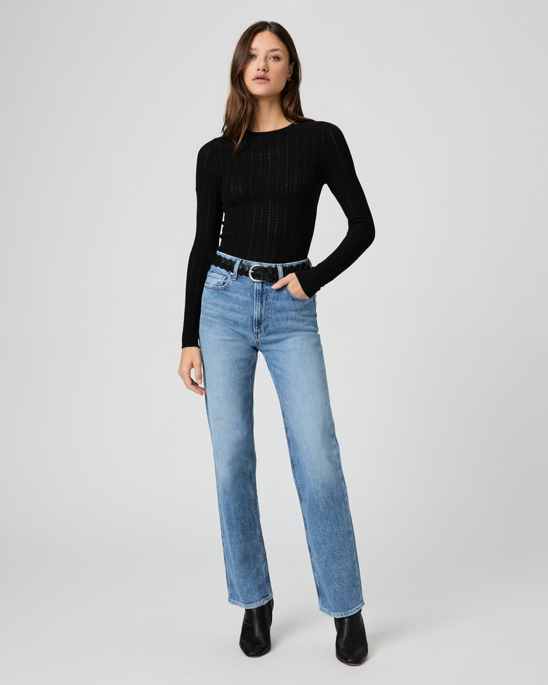 PAIGE Stevie 31" Straight Jean outlook