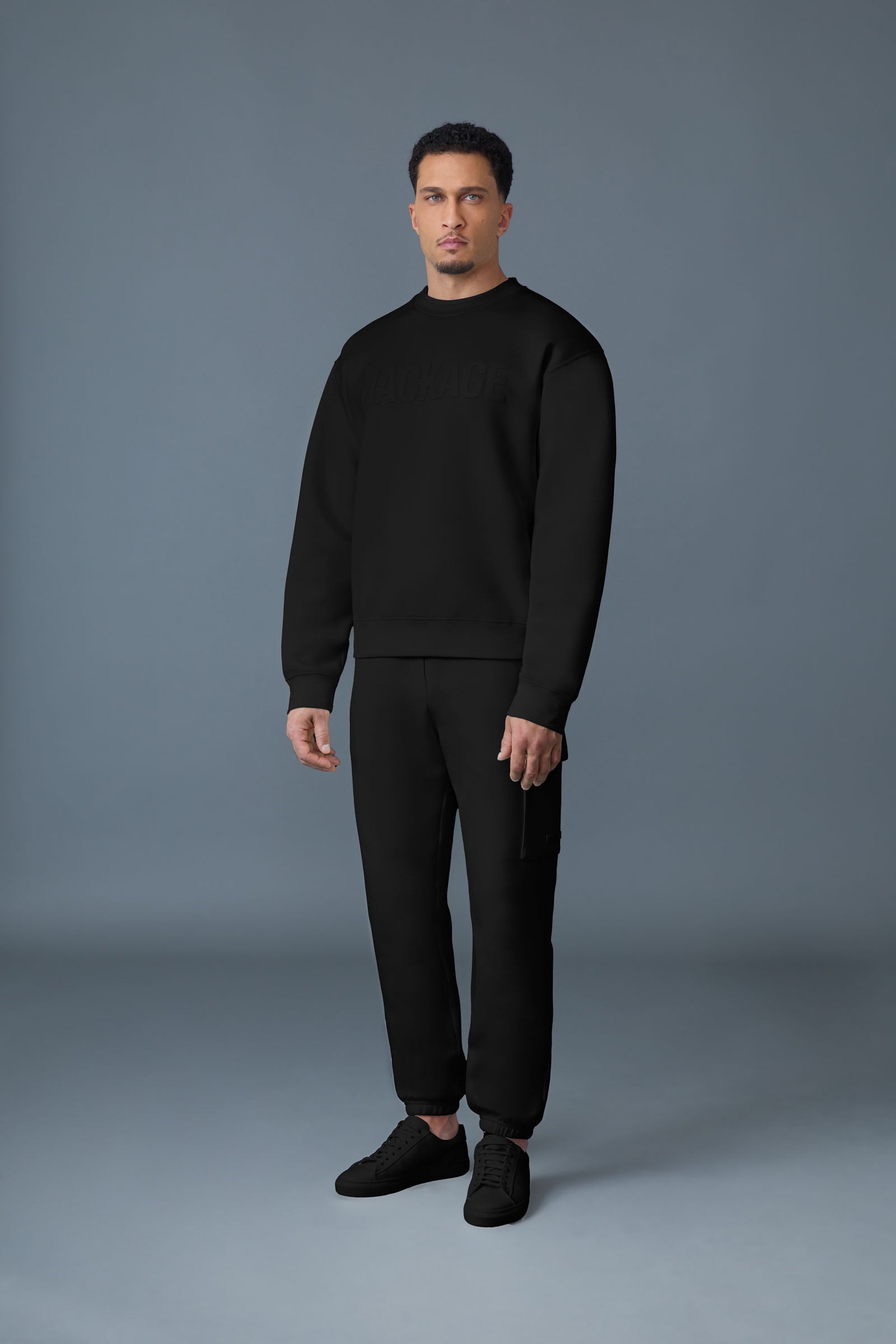 JULIUS Double-Face Jersey Logo Sweatshirt - 2