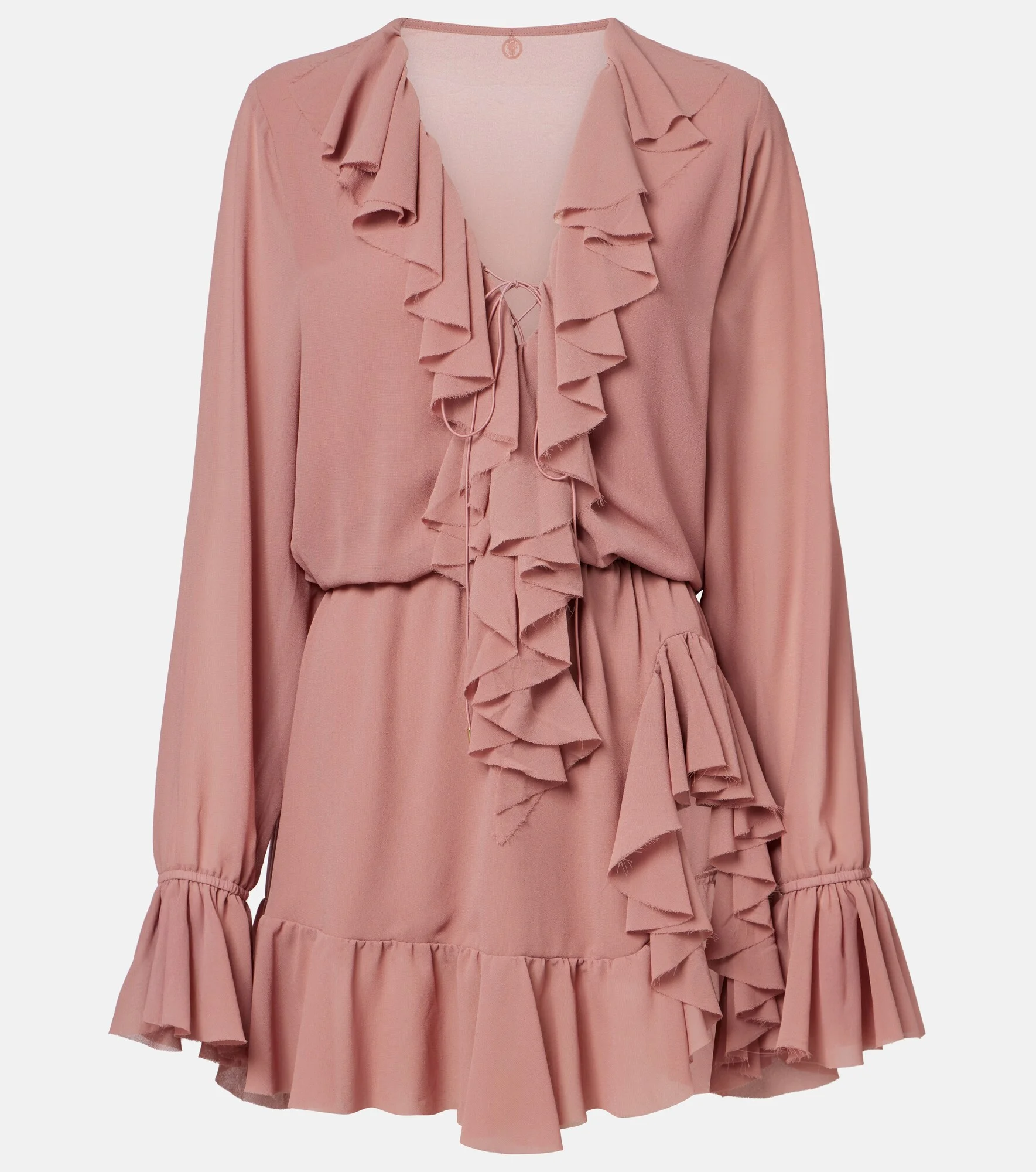Bellen ruffled minidress - 1