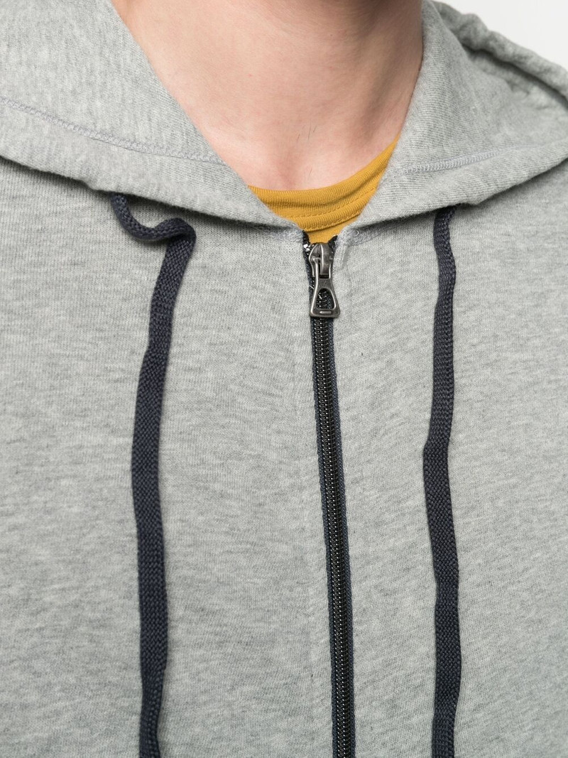 vintage cotton zip-front hoodie 5