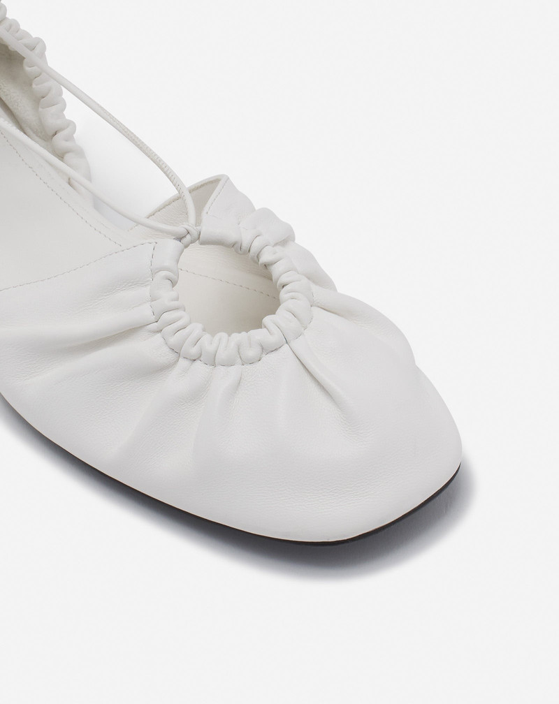 MESURE LACE-UP LEATHER BALLERINA 5