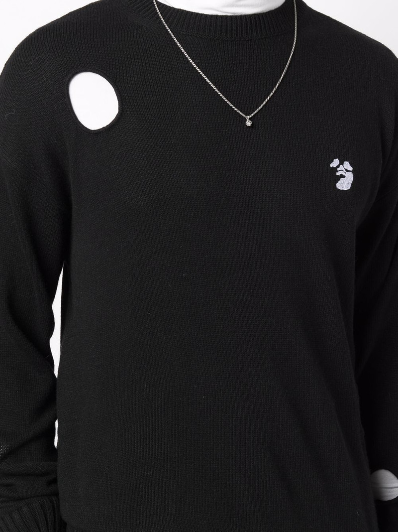 cut-out circle jumper 5