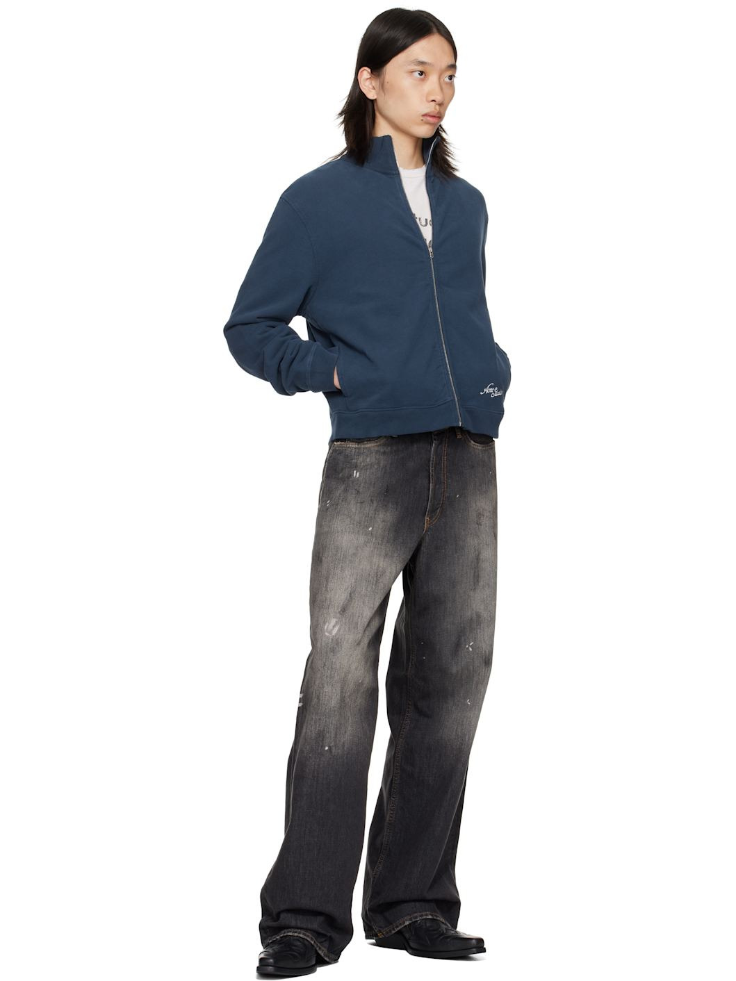 Black Loose Fit 1981 Jeans - 4