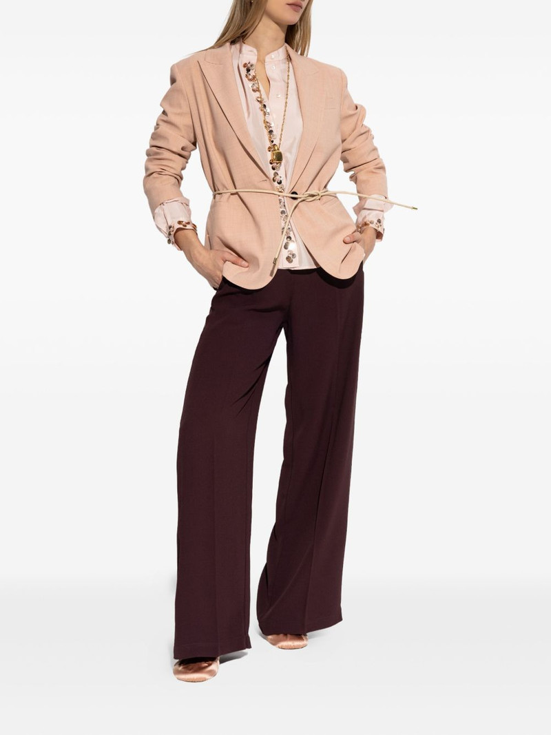 forte_forte flower-embellished shirt outlook