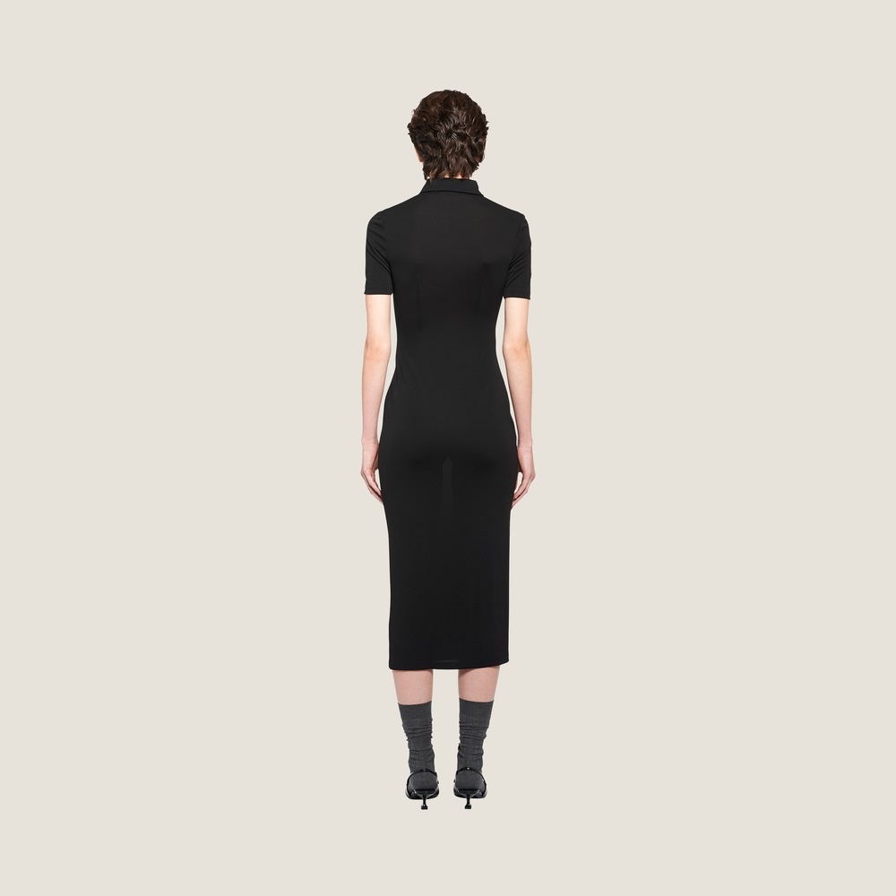 Organzine midi-dress - 3