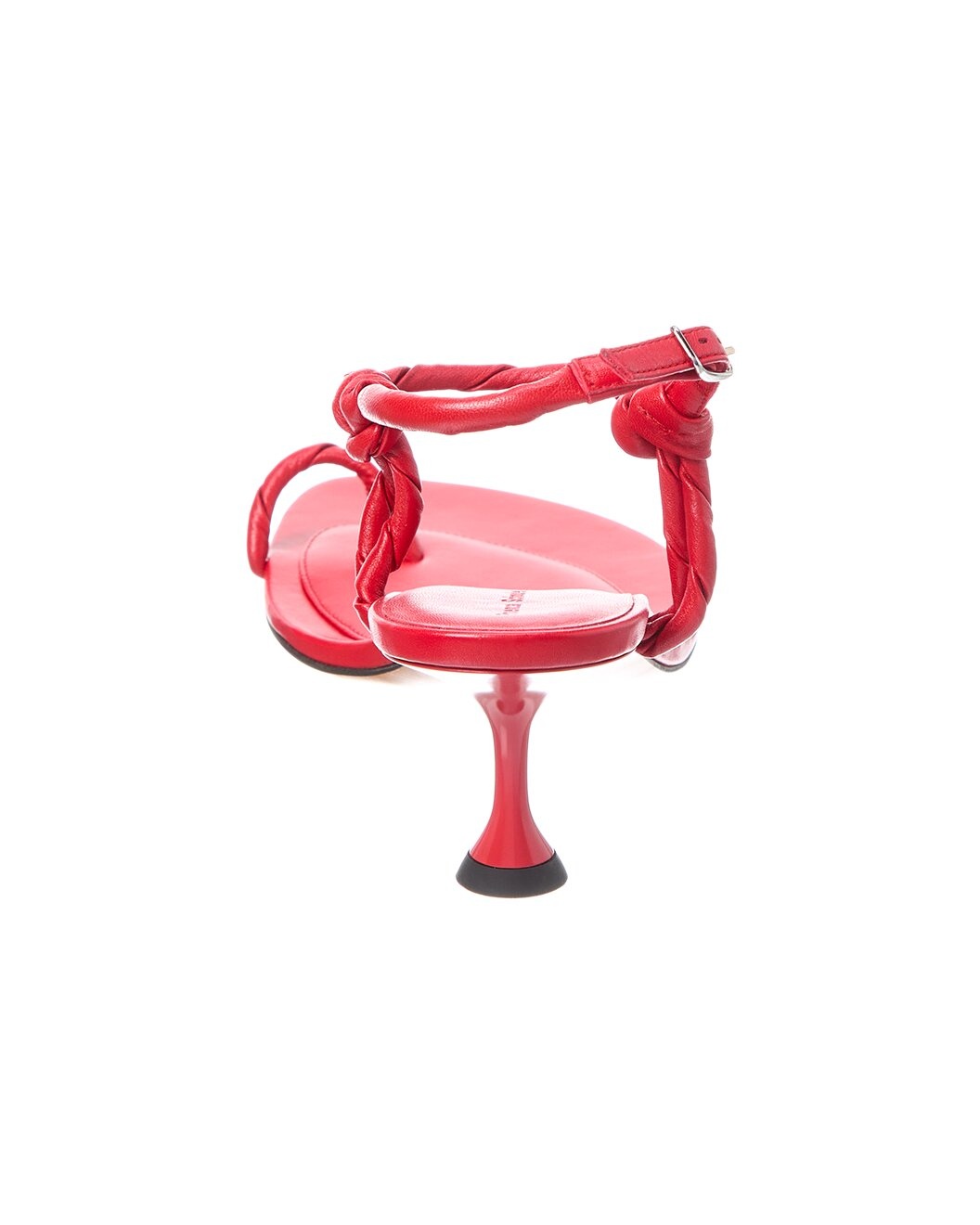 Proenza Schouler Tee Toe Leather Sandal - 3
