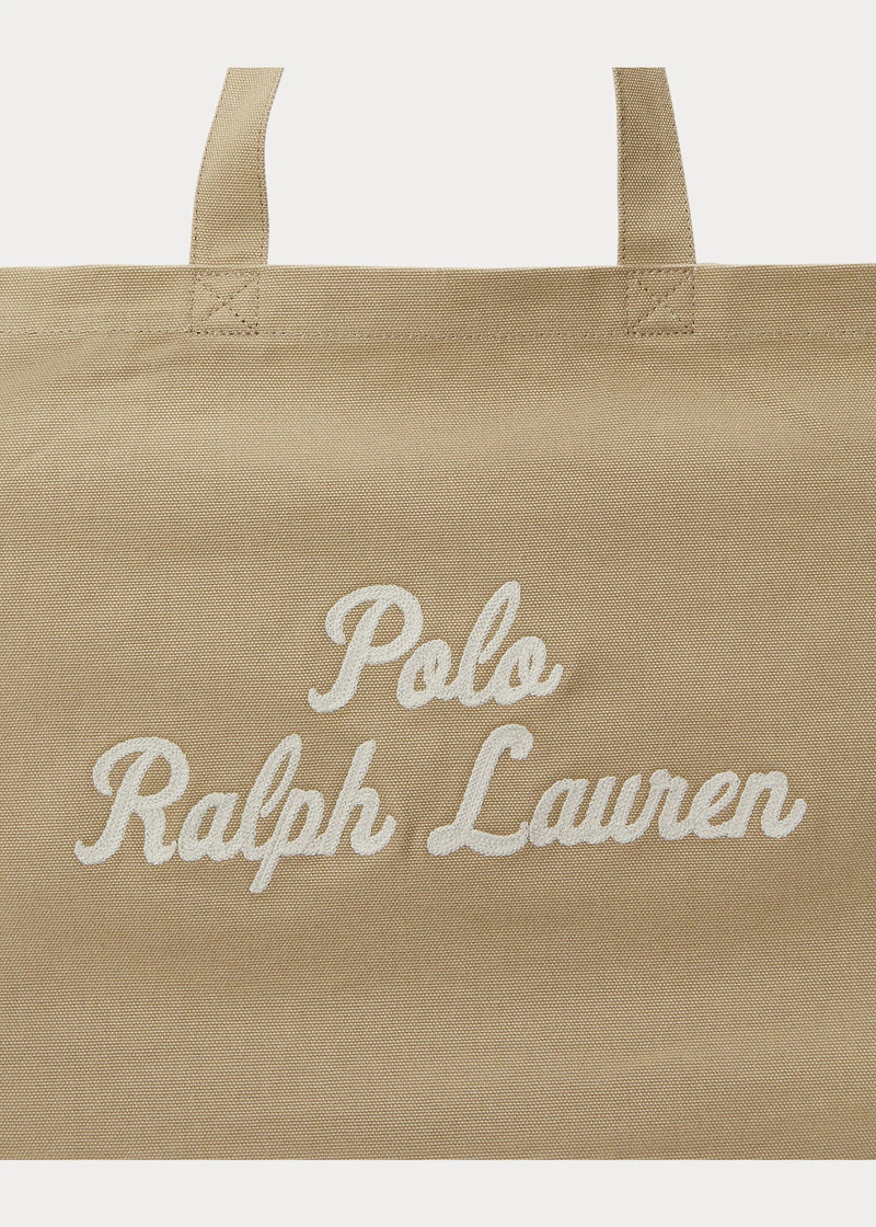 Embroidered Canvas Tote 5