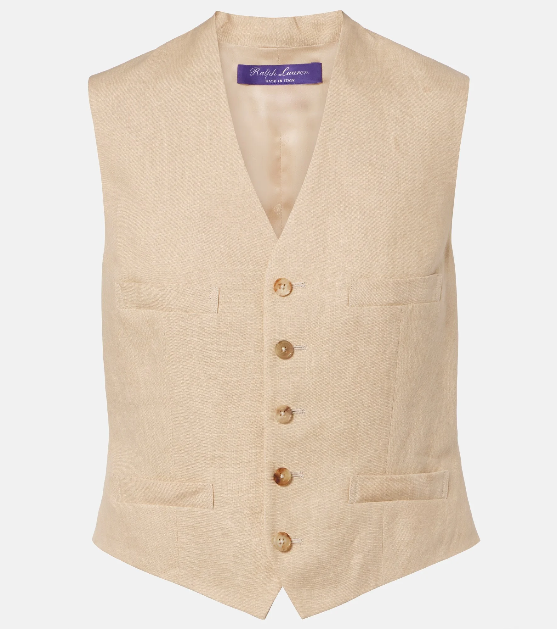 Jaiden linen vest - 1