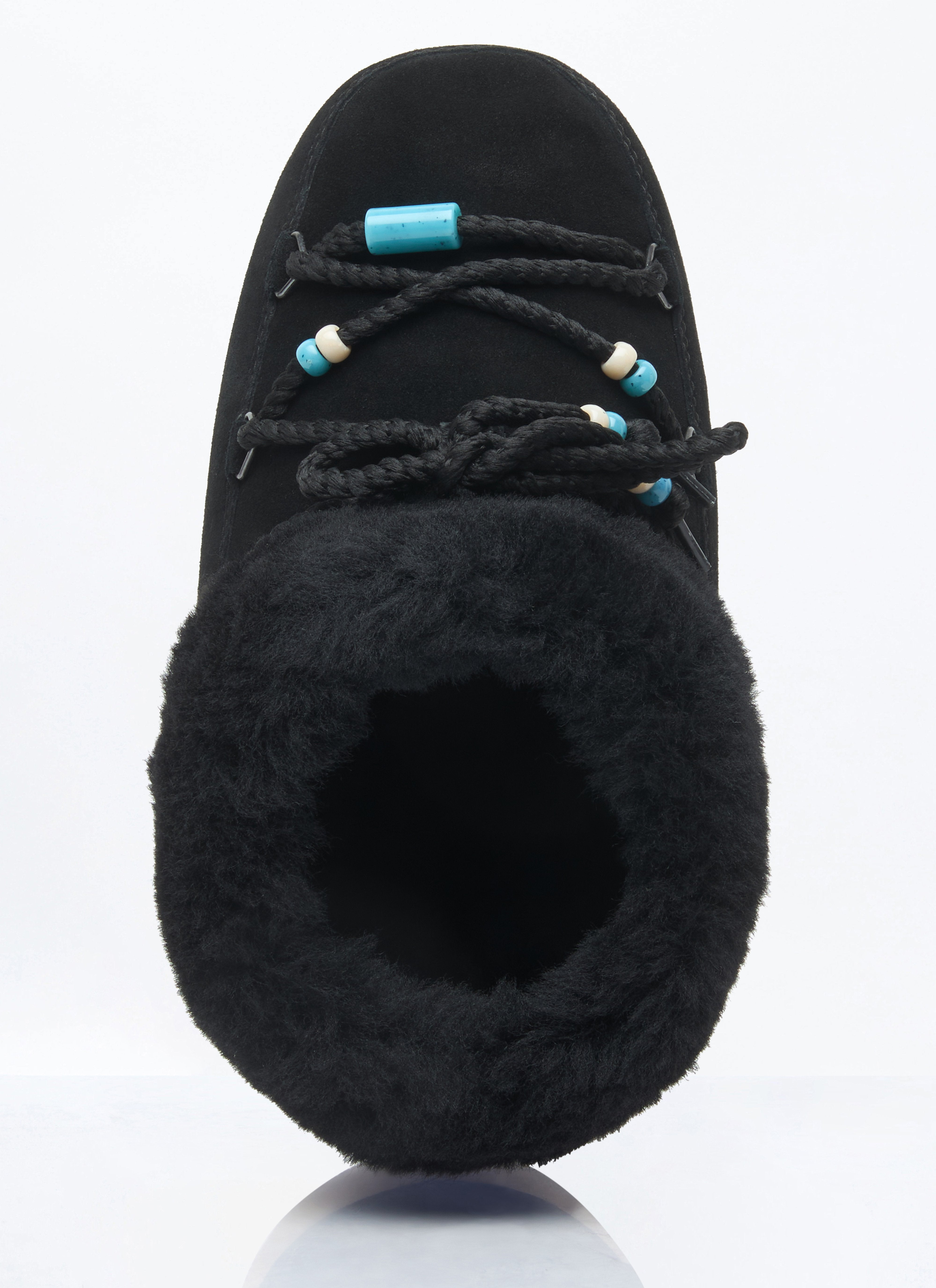Moon Boot Women Beads Suede Mules - 7