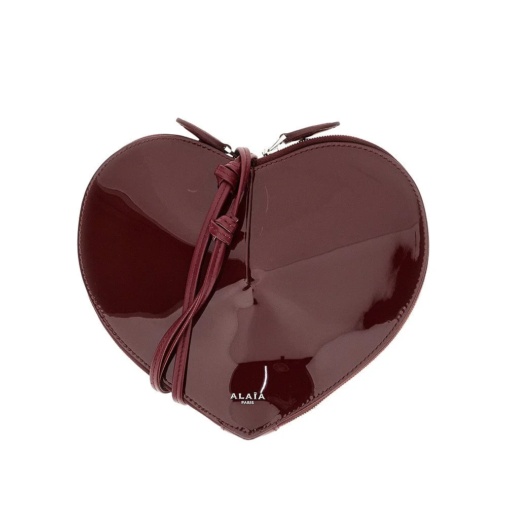 'LE COEUR' PATENT LEATHER BAG - 1