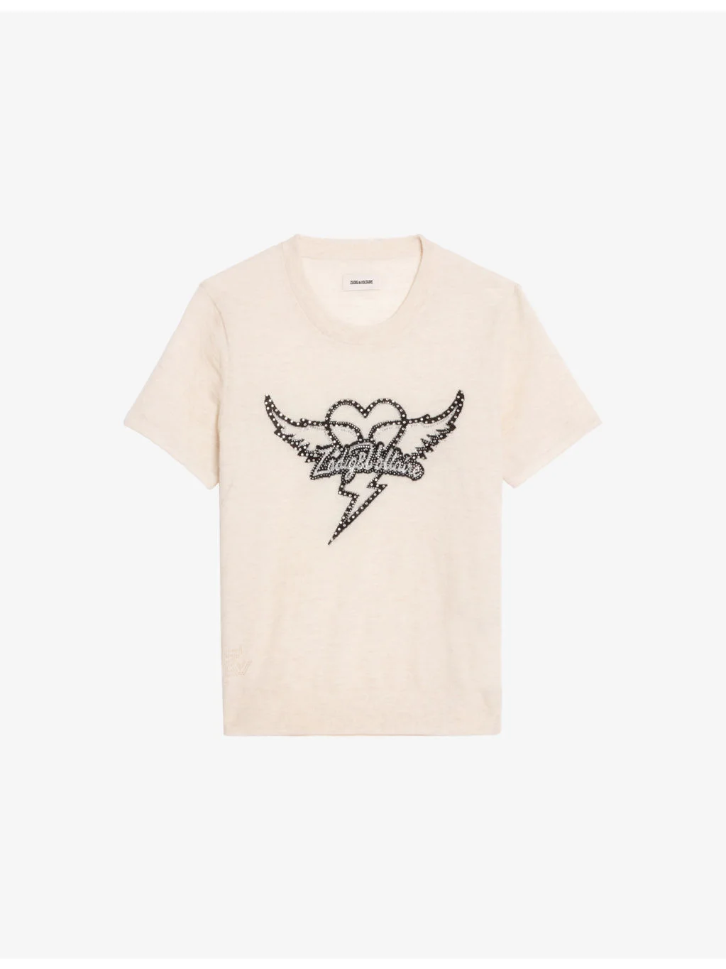 Idal Rhinestone-Logo Cashmere Jumper - 1