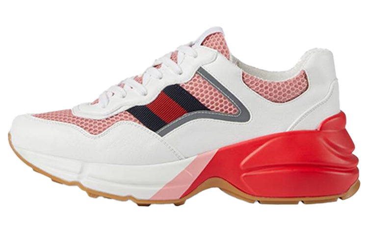 (WMNS) Gucci Rhyton 'White Pink Reflective' 645771-2H060-9149 - 2