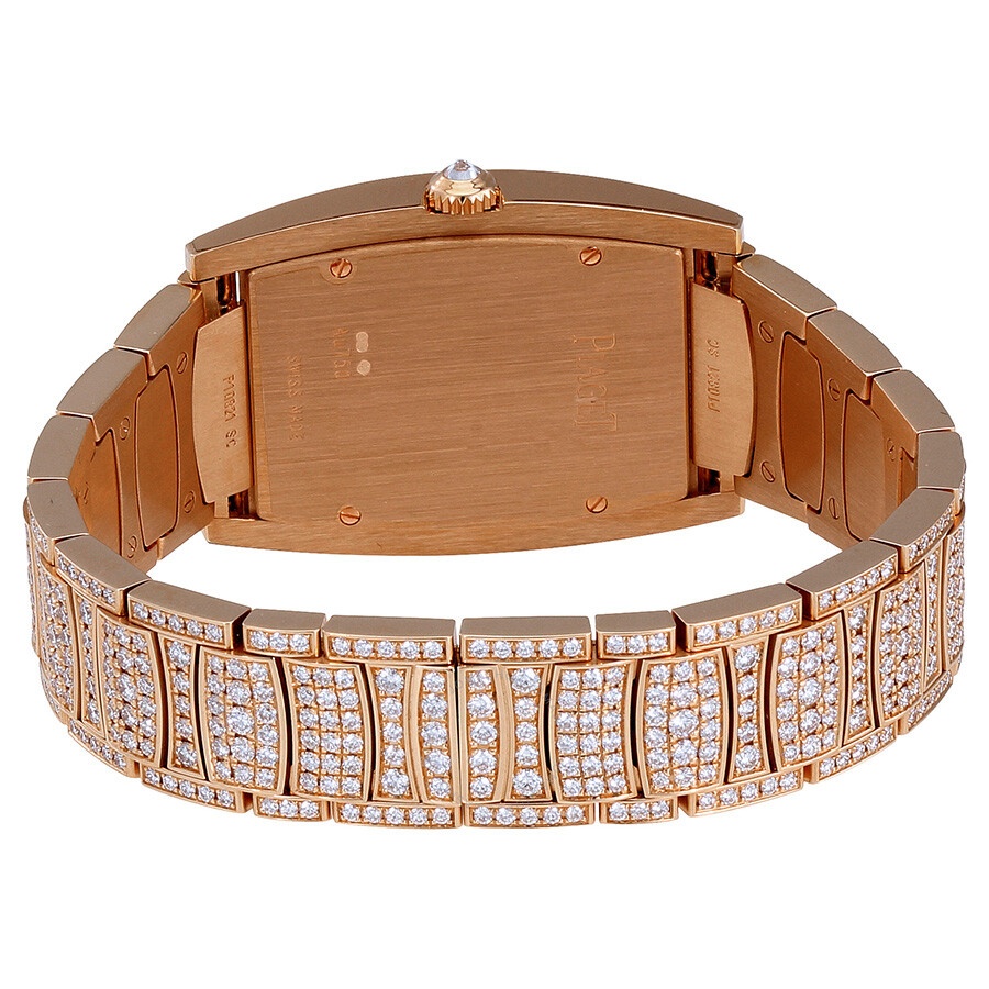 Piaget Limelight Diamond Dial 18Kt Rose Gold Ladies Watch G0A36194 - 3