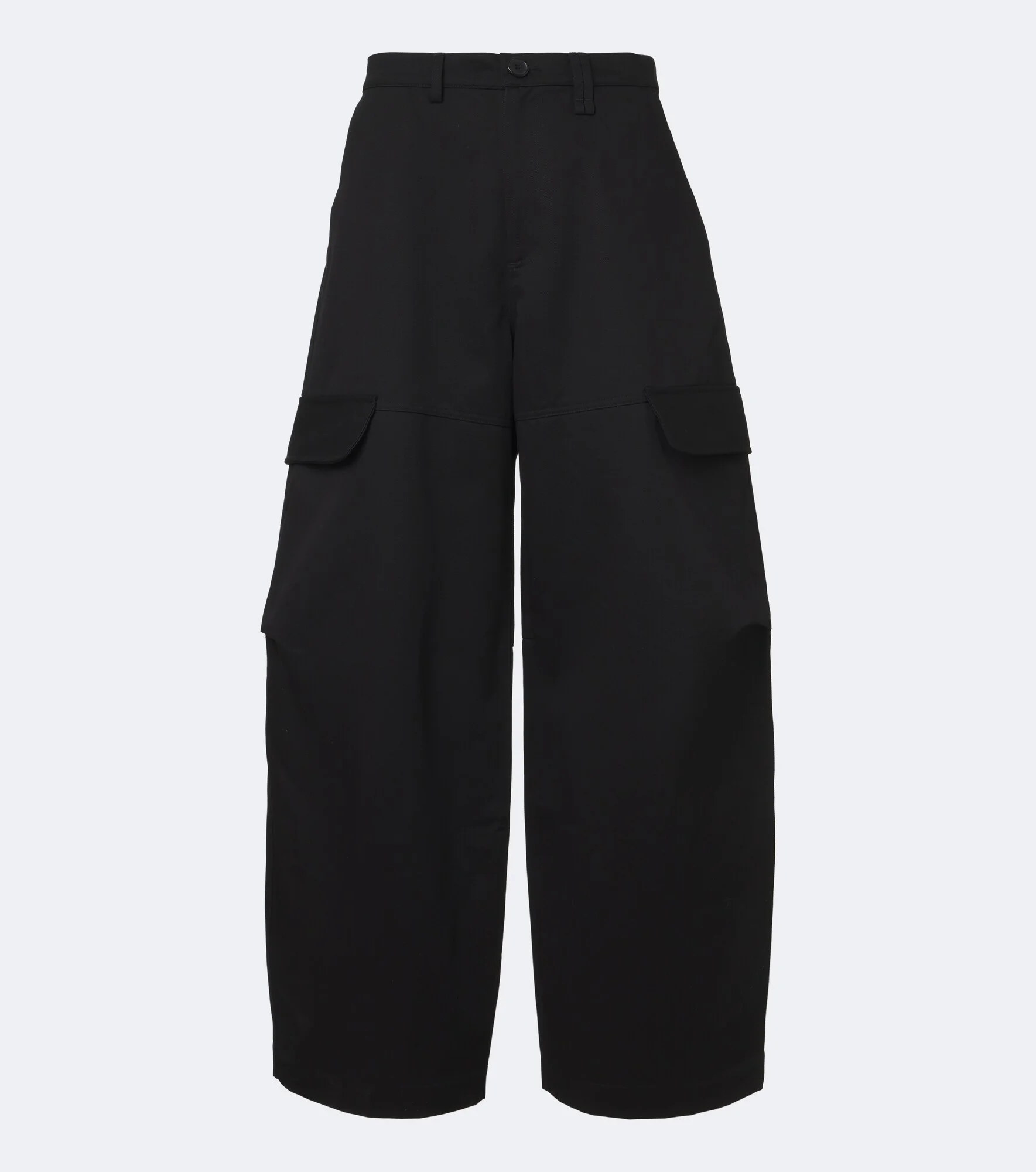 Cotton drill cargo pants - 1