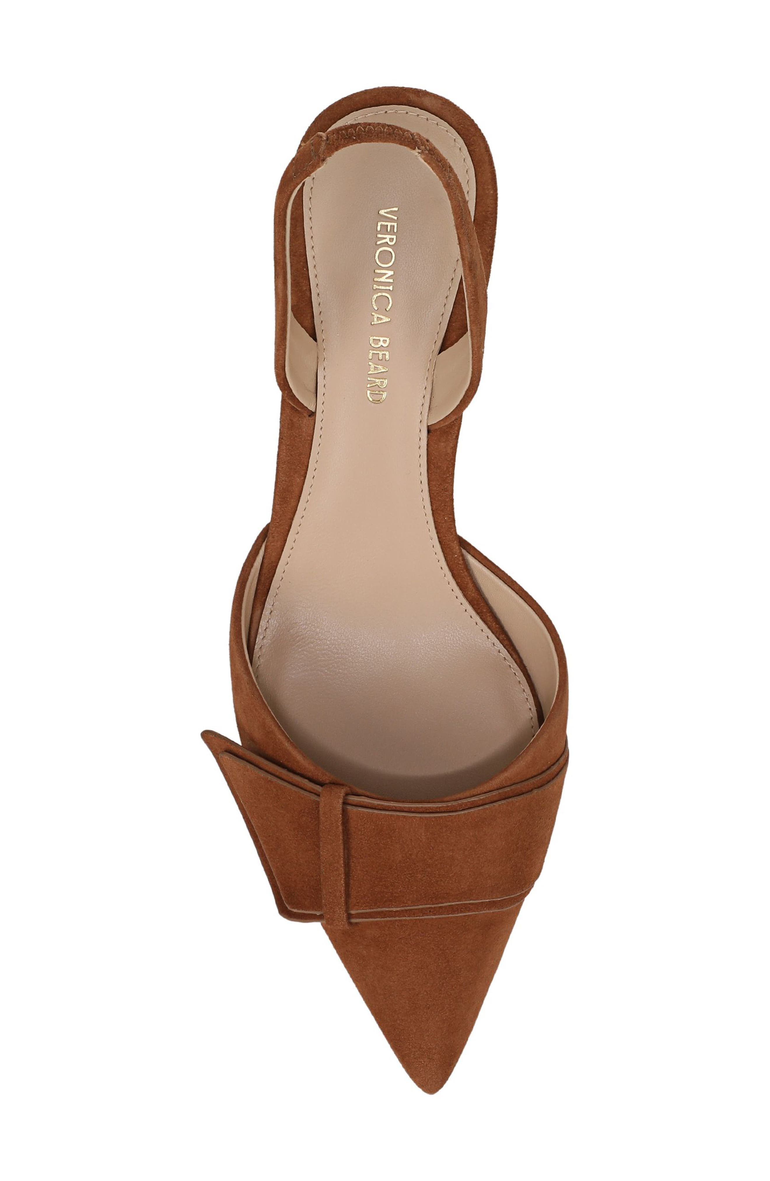 Veronica Beard Lisbeth Slingback Pointed Toe Pump in Hazelwood at Nordstrom - 5