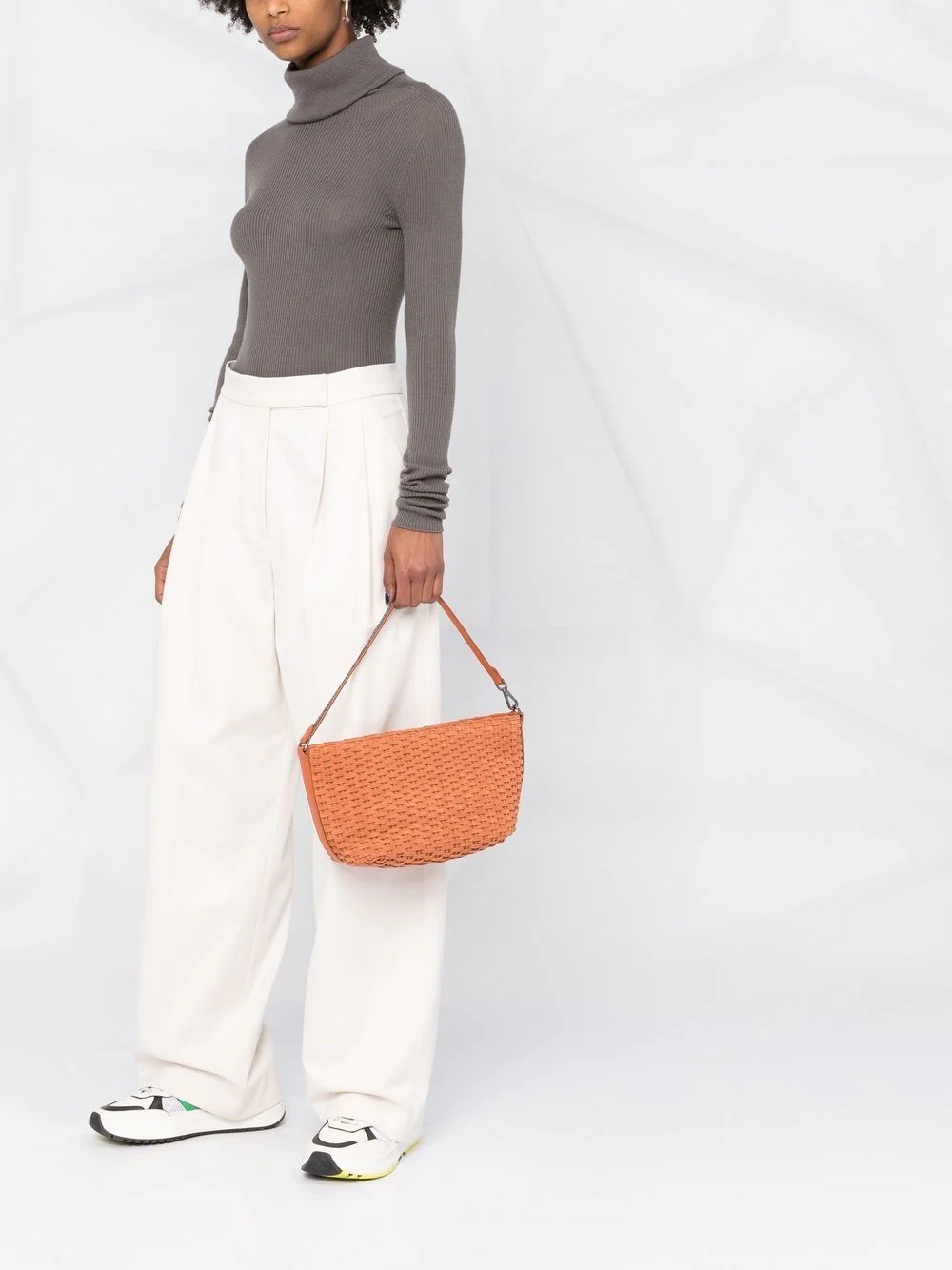 woven shoulder bag - 2