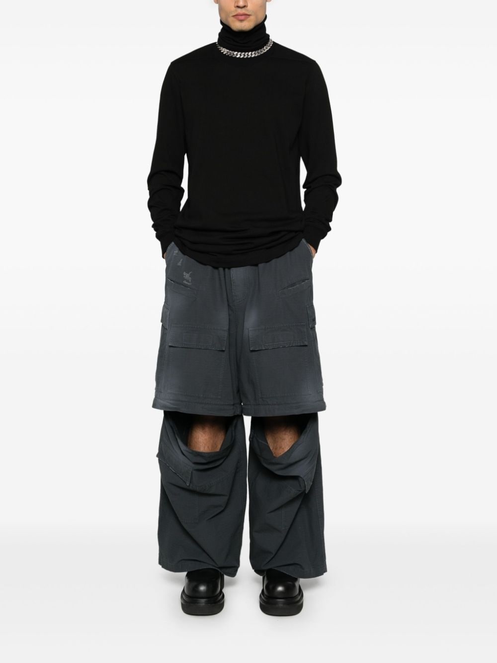 ripstop cargo trousers - 3