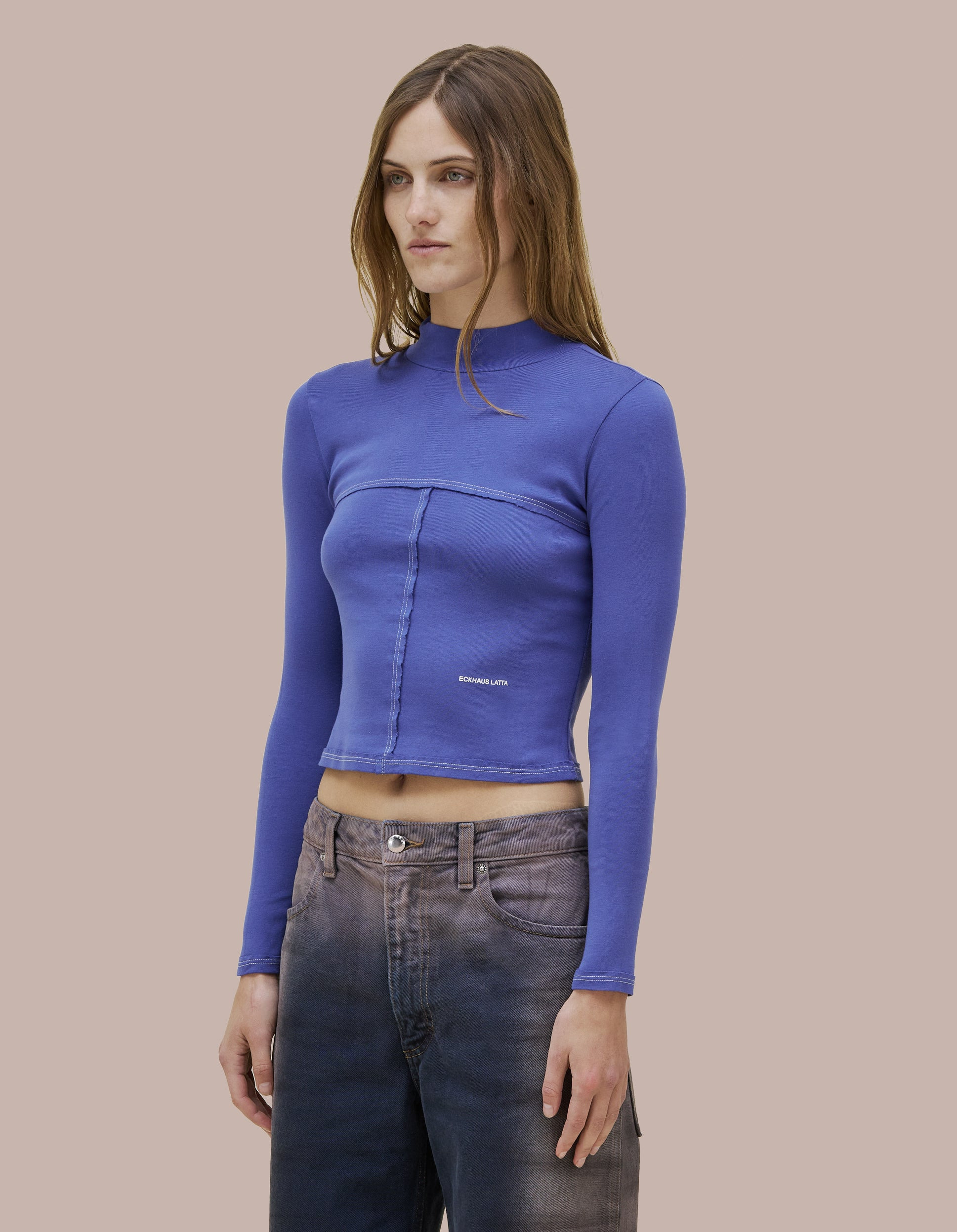 LAPPED BABY TURTLENECK. - 2