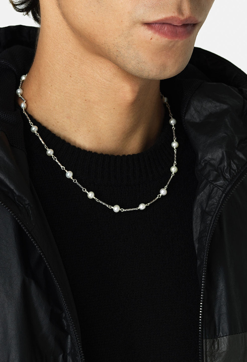 John Elliott JOHN ELLIOTT X M.A.R.S TWIST LINK X PEARL NECKLACE outlook