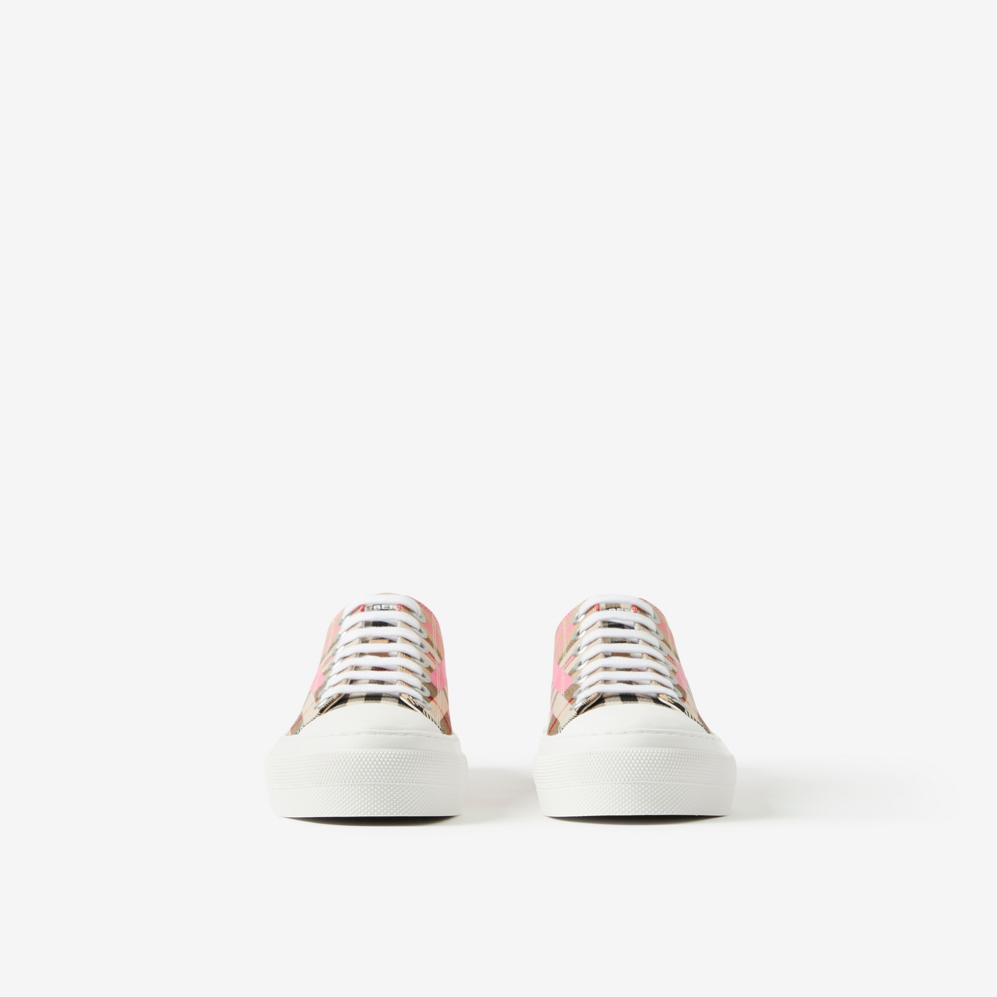 Check Cotton Sneakers - 2