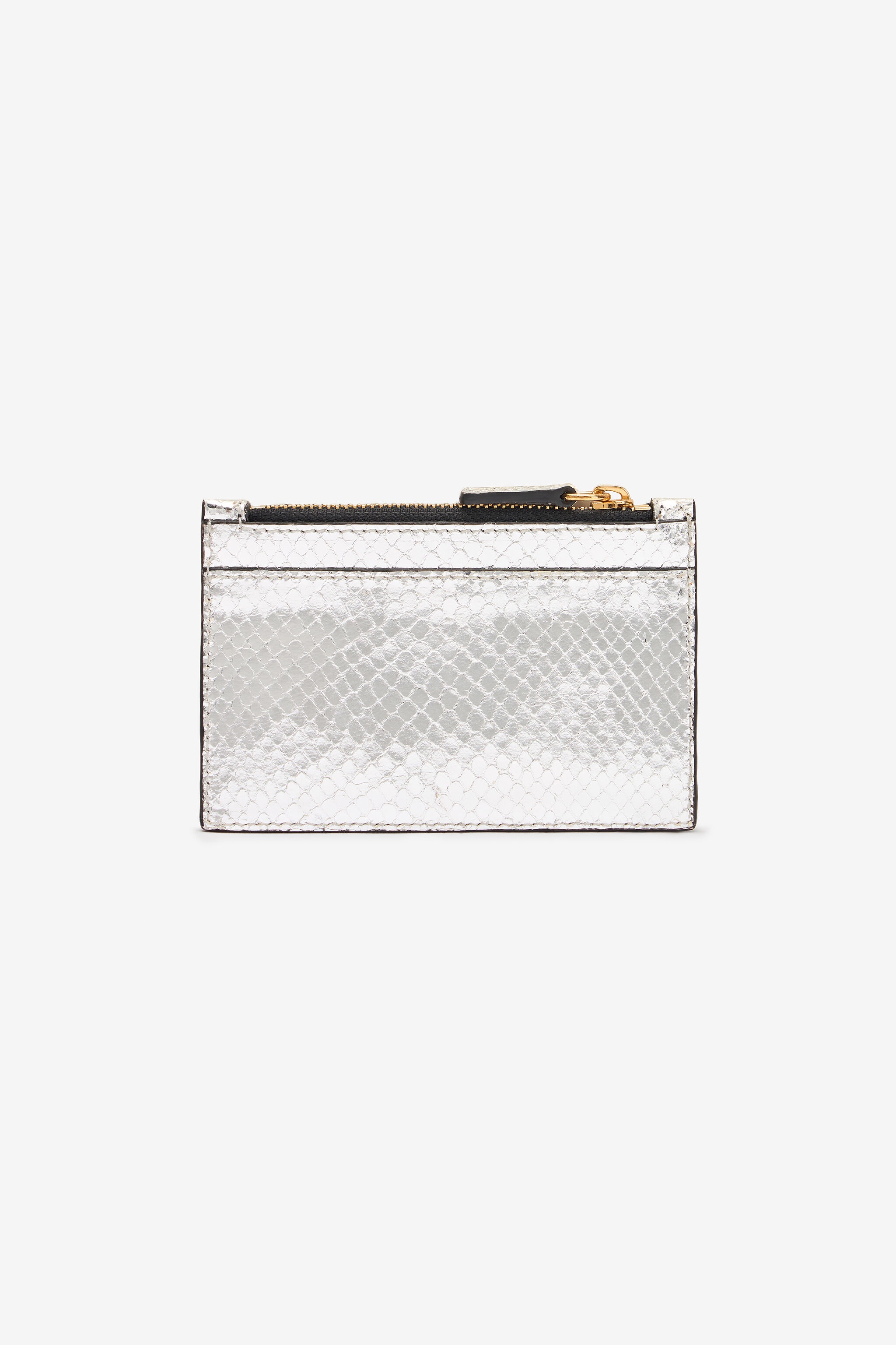 Metallic Snake-Scale Card Holder - 2