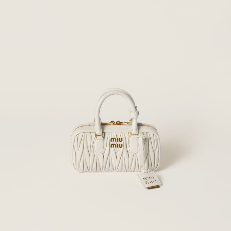 Arcadie matelassé nappa leather mini-bag - 1