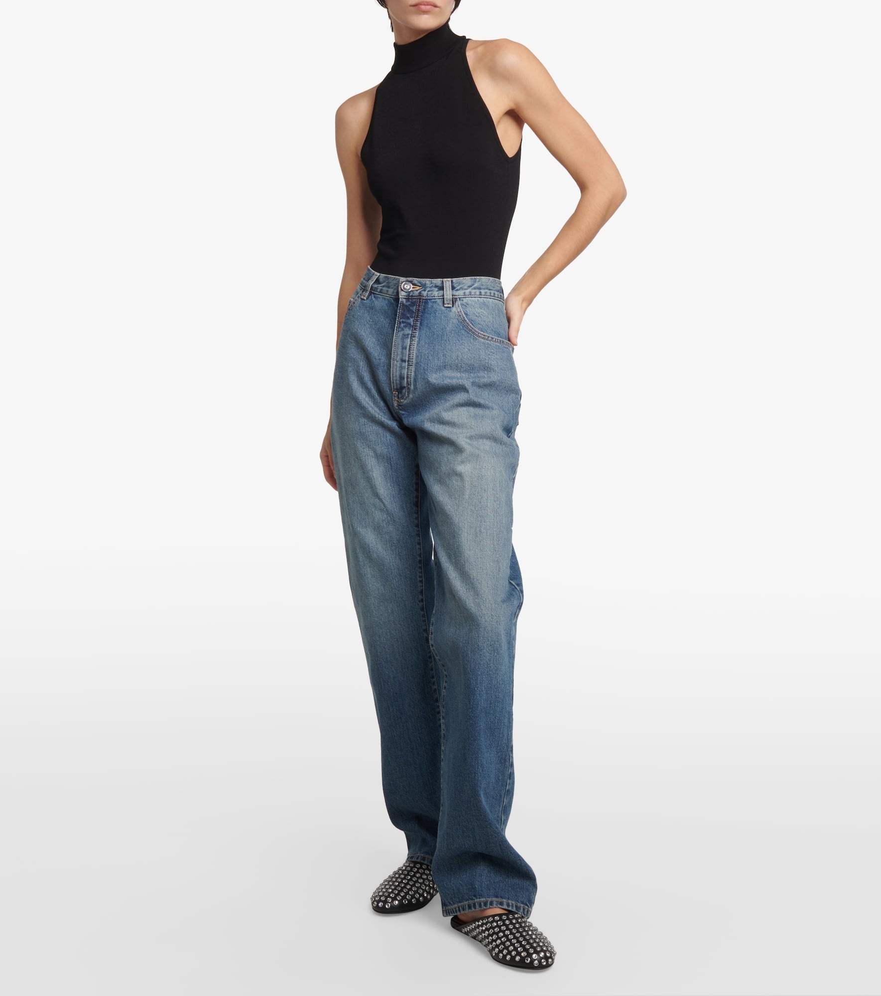 Halterneck bodysuit - 2