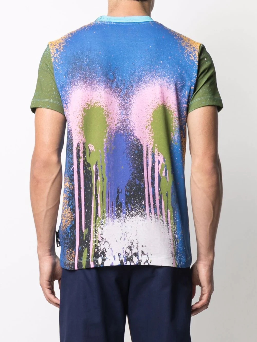 x Katsu spray paint T-shirt - 4