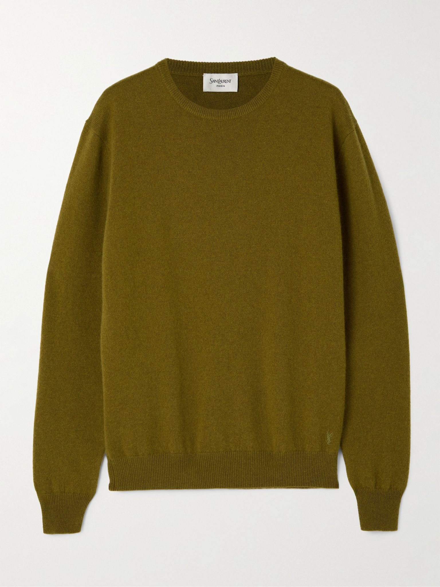Cashmere sweater Leaf green - 1