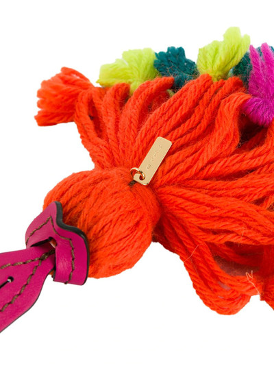 Etro tied yarn design keyring outlook