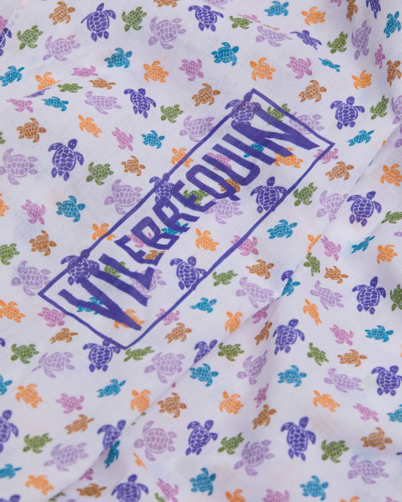 WOMEN COTTON VOILE PAREO MICRO RONDE DES TORTUES 6