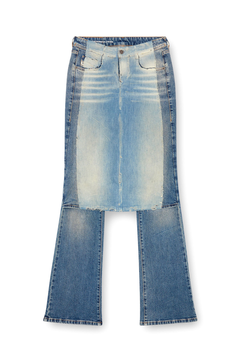 BOOTCUT AND FLARE JEANS D-SEL 007X8 1