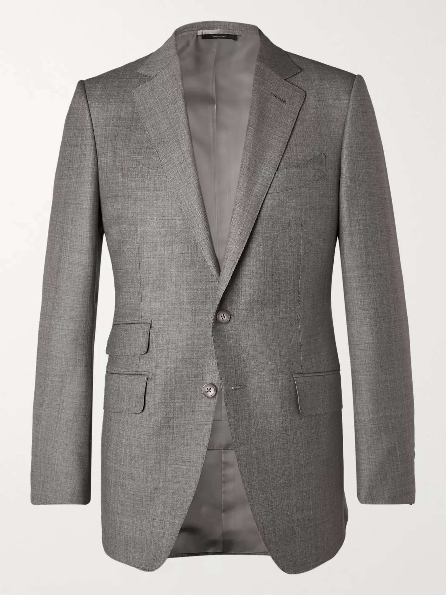 O'Connor Slim-Fit Wool Suit Jacket - 1