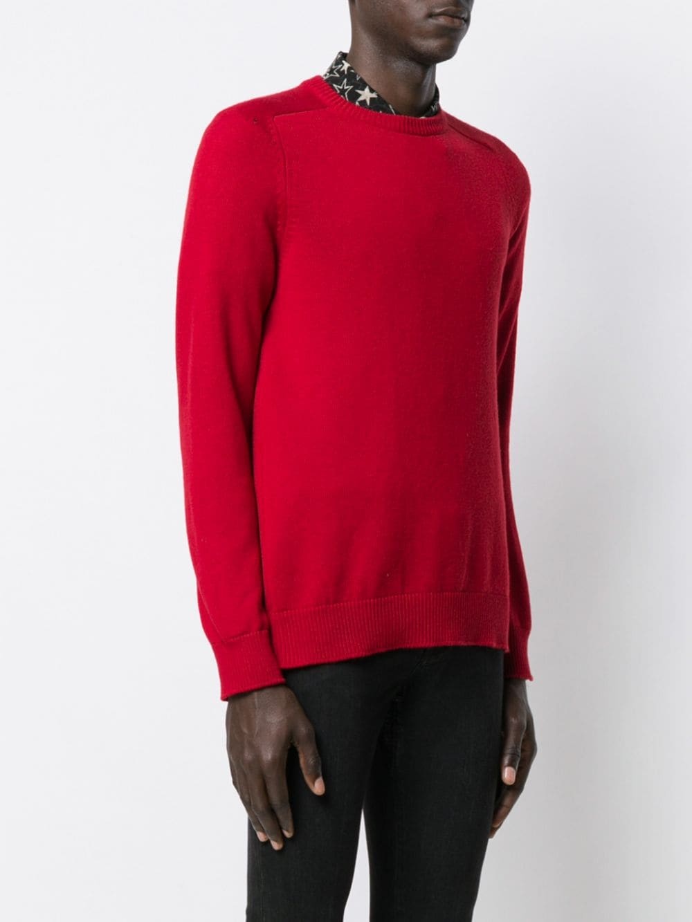 round neck cashmere jumper - 3