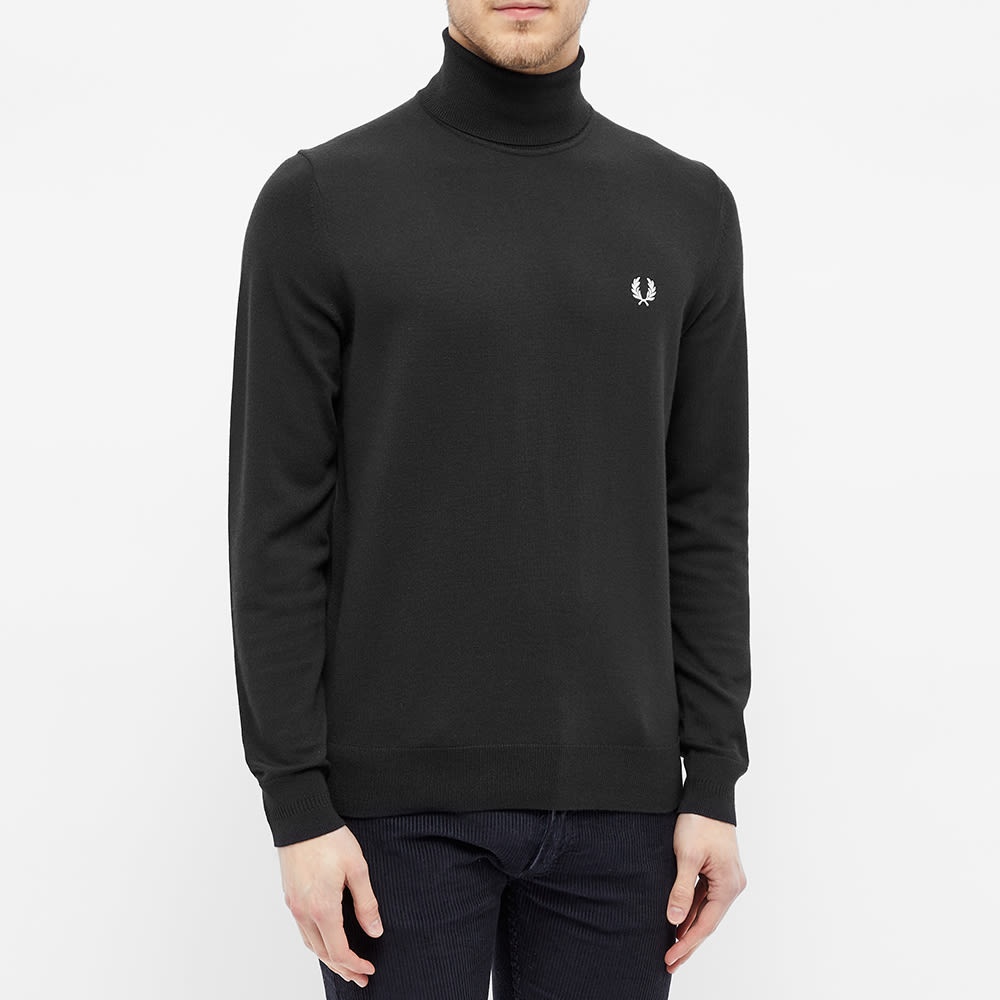 Fred Perry Roll Neck Knit - 3