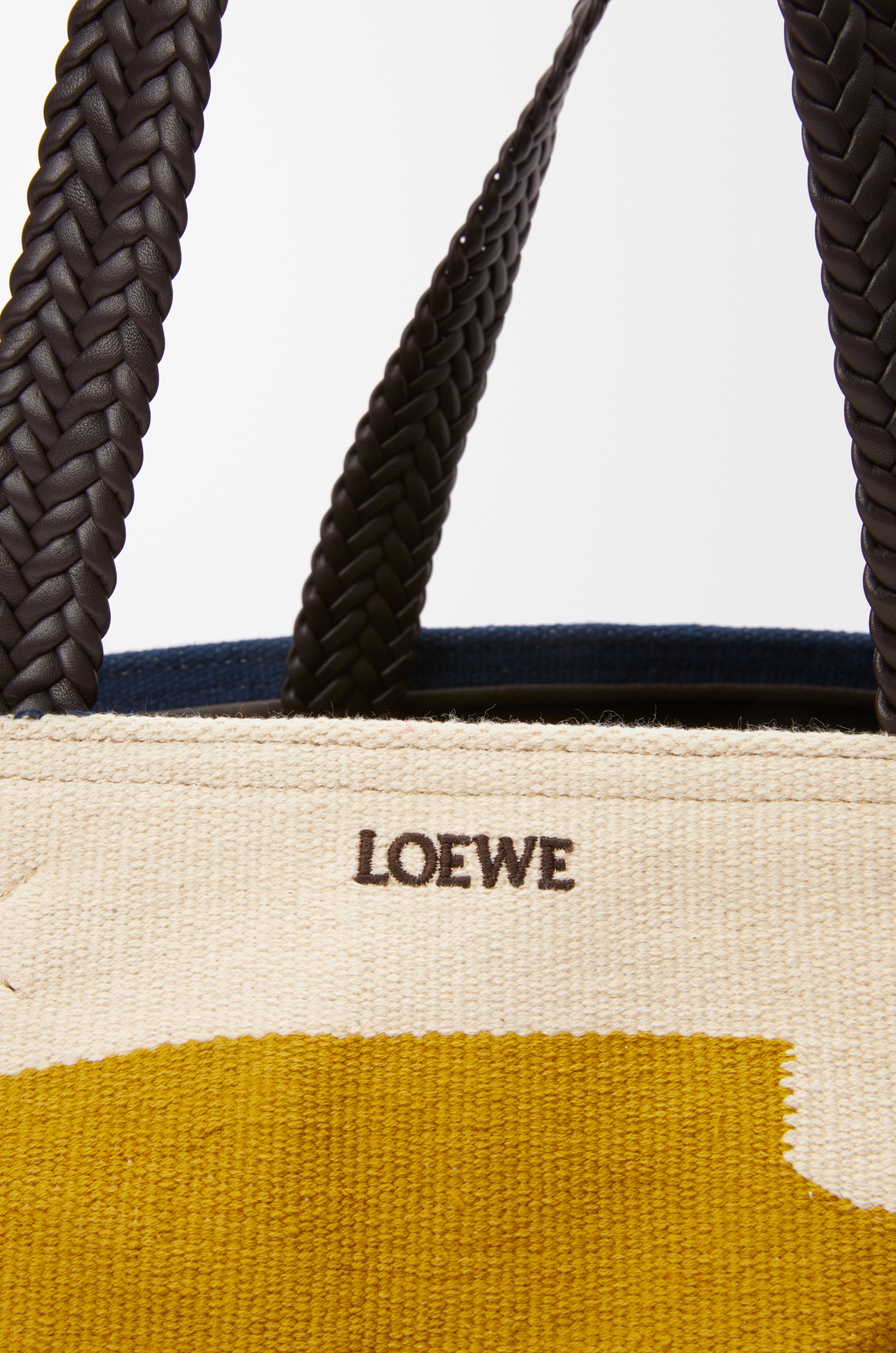 XXL Puzzle Fold tote in canvas - 6