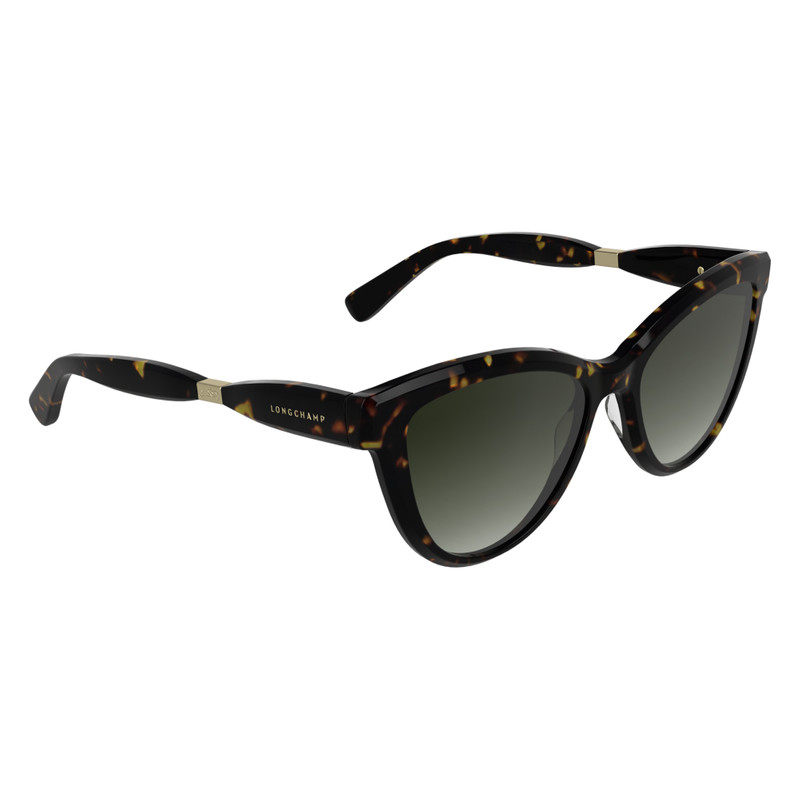 Longchamp Sunglasses Dark Havana - Acetate outlook