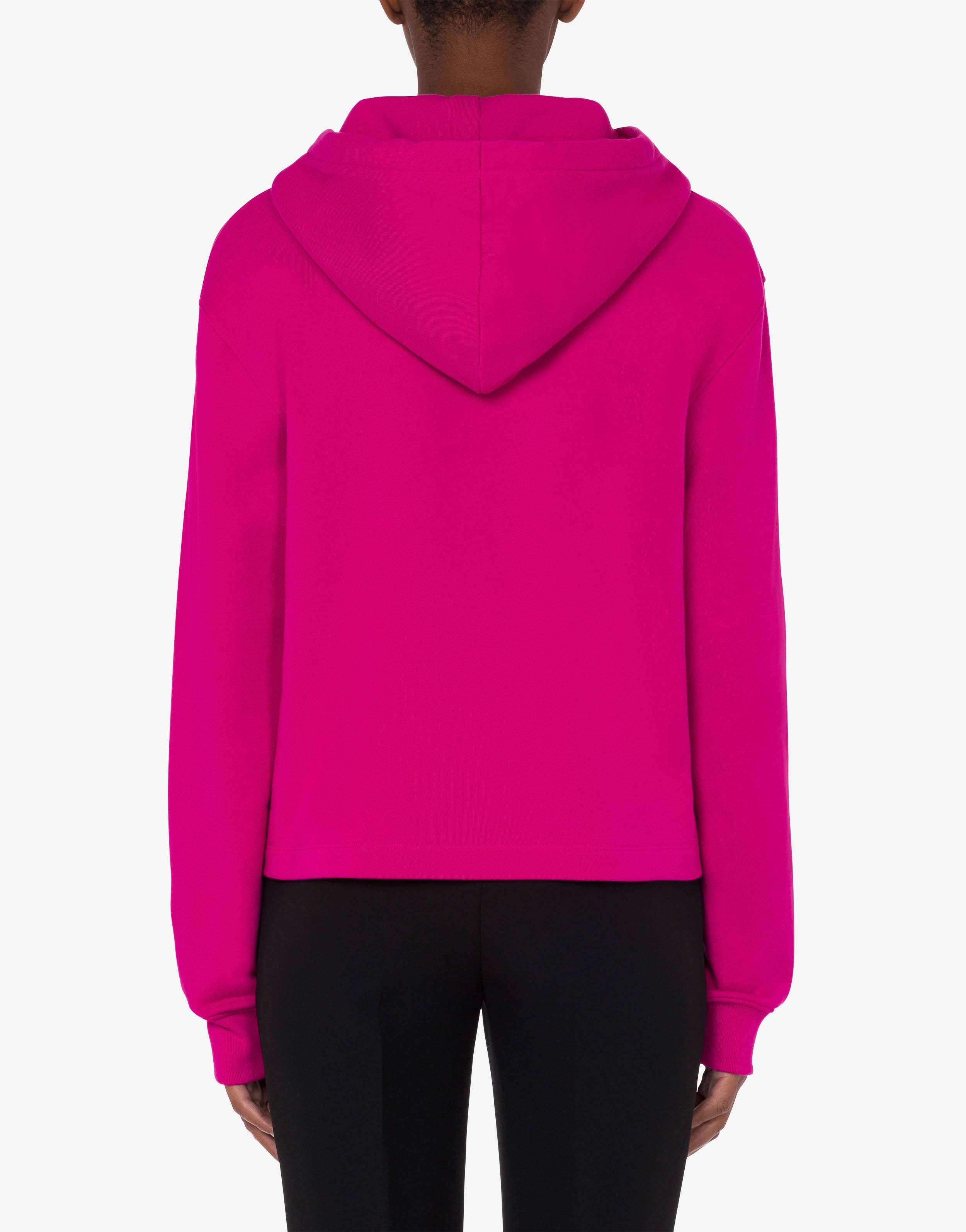 MOSCHINO COUTURE HOODED SWEATSHIRT - 3